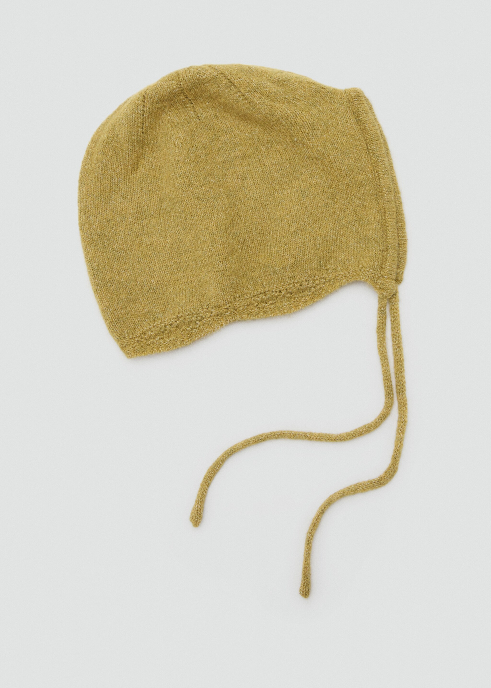 Knitted bonnet - Article without model, Green. Ref: 17018633-00.