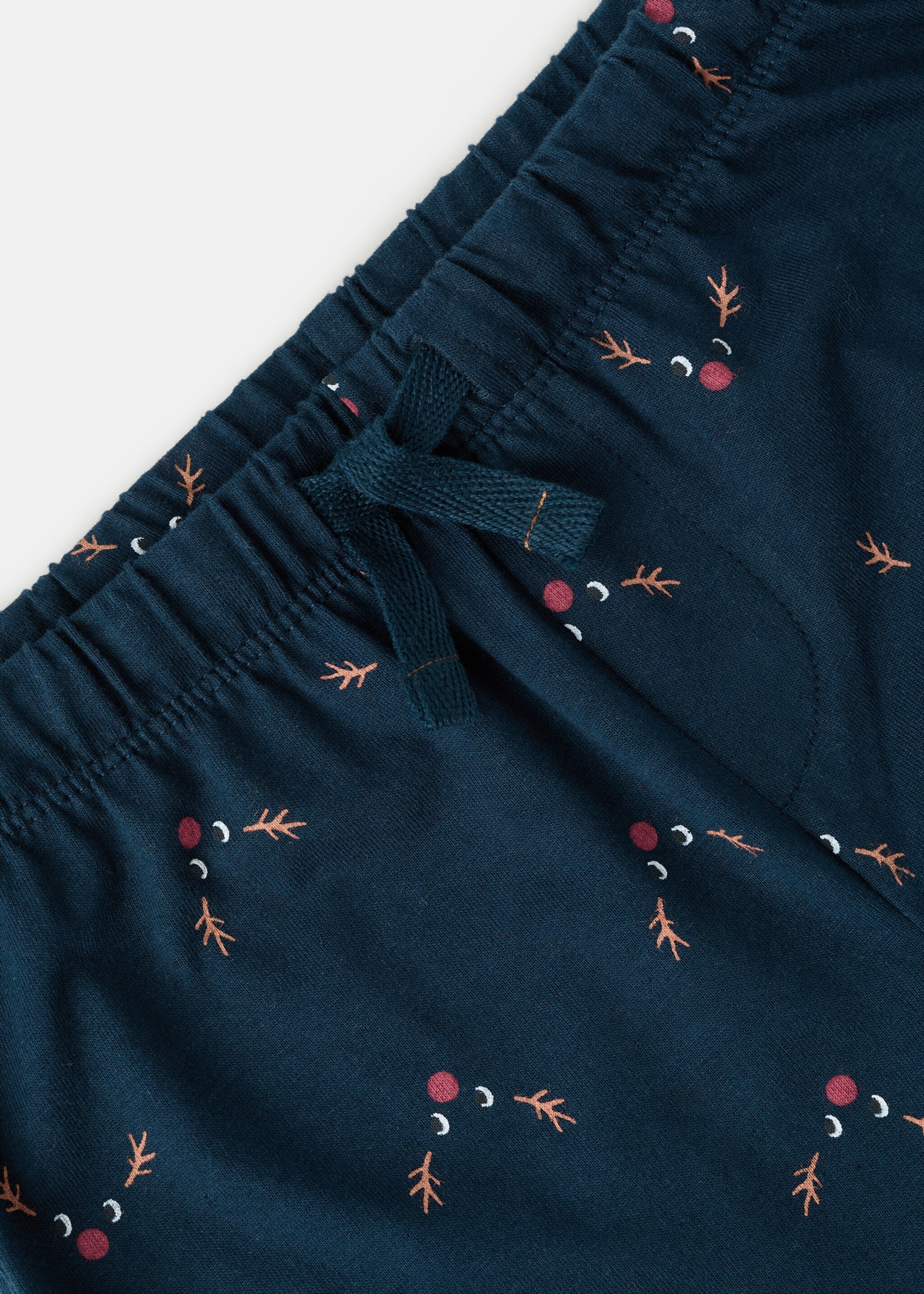 Pyjama long de Noël - Détail de l'article 0, Bleu marine. Ref: 17018639-00.