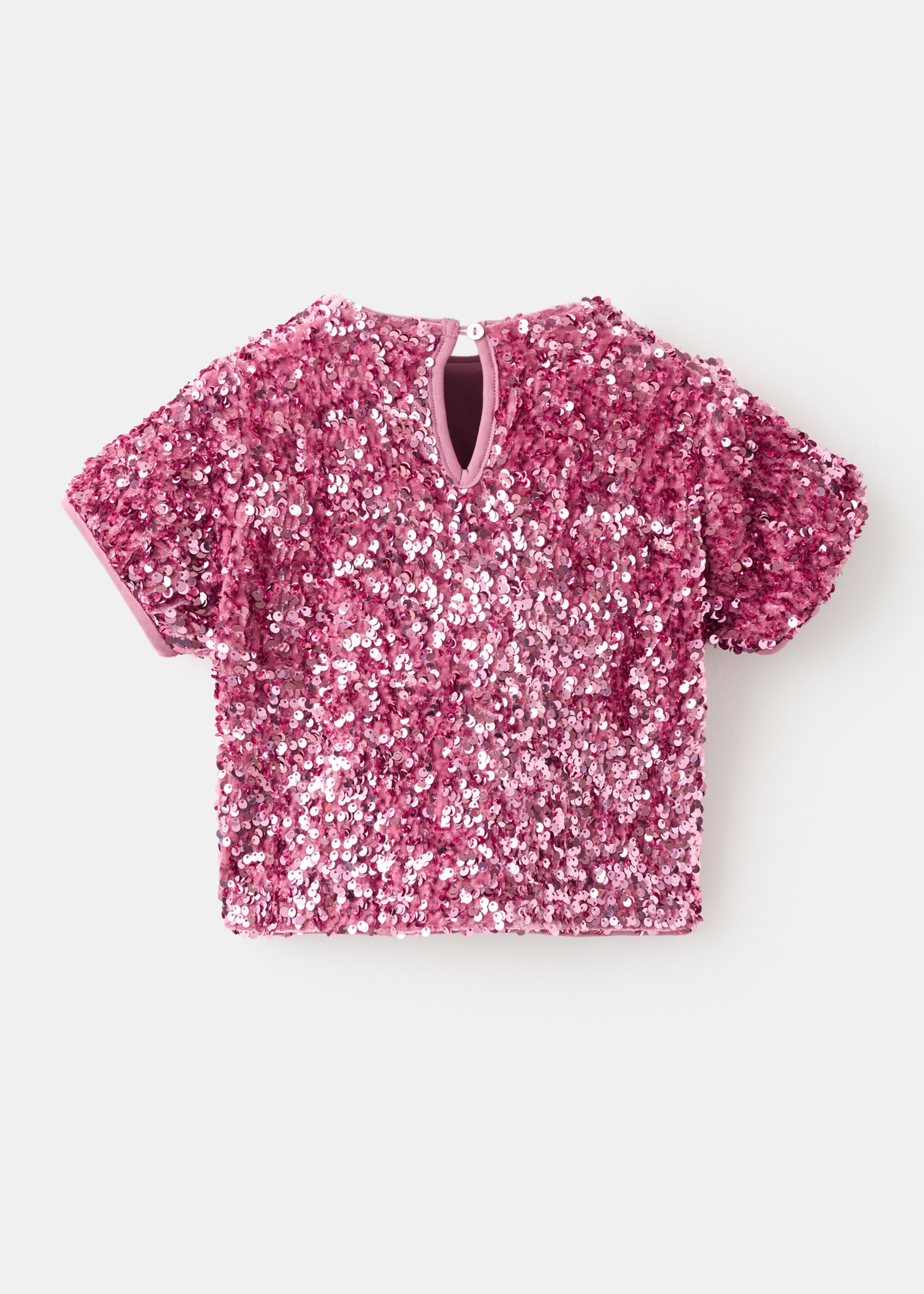 T-shirt pinkset - Rückseite des Artikels, Rosa. Ref: 17019100-00.