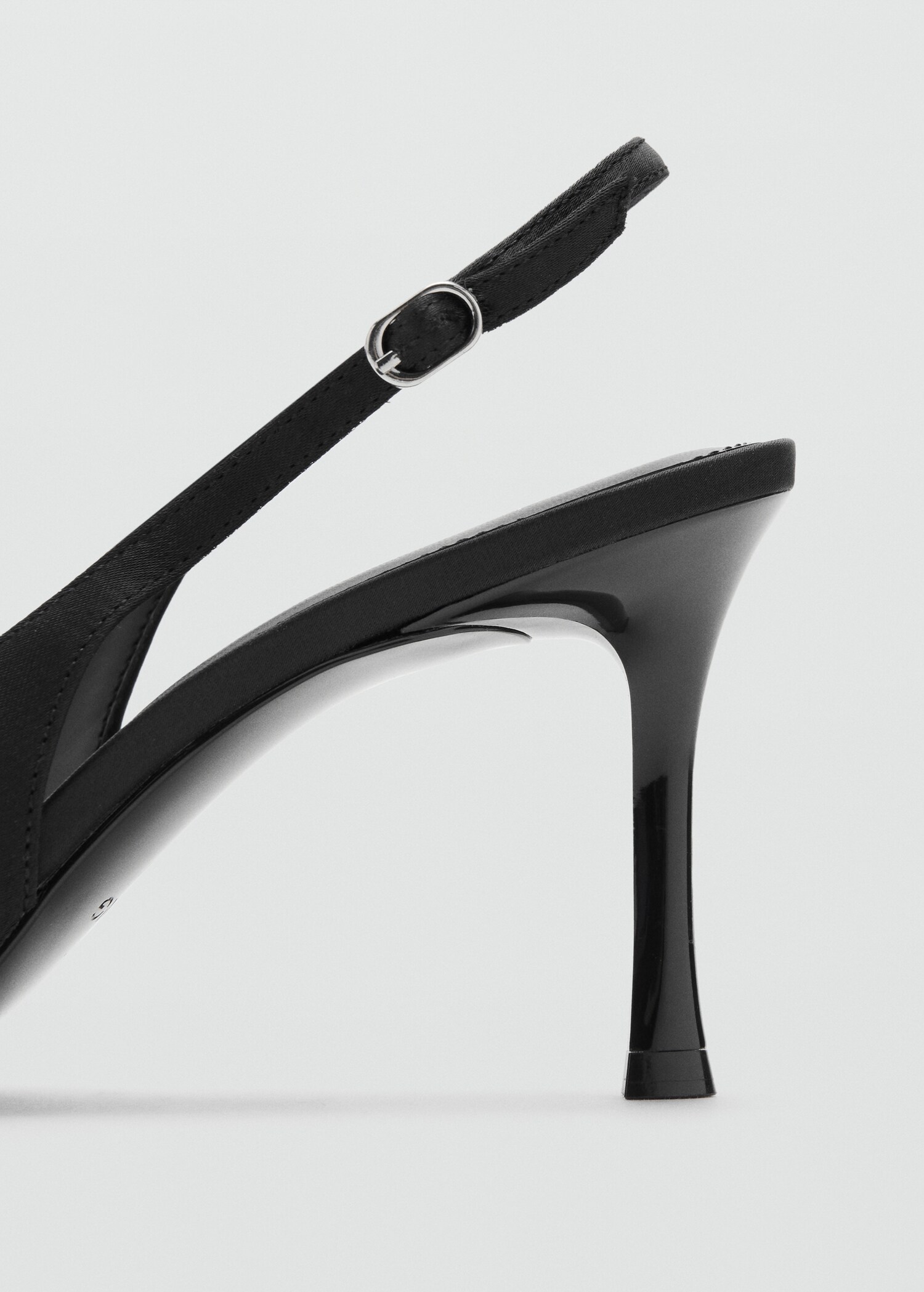 Satin floral shoe - Details of the article 1