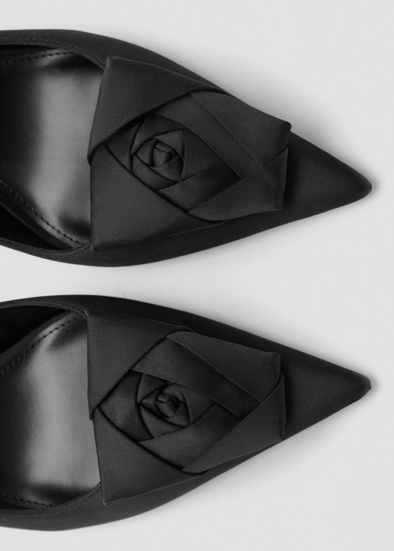 Satin floral shoe - Details of the article 2