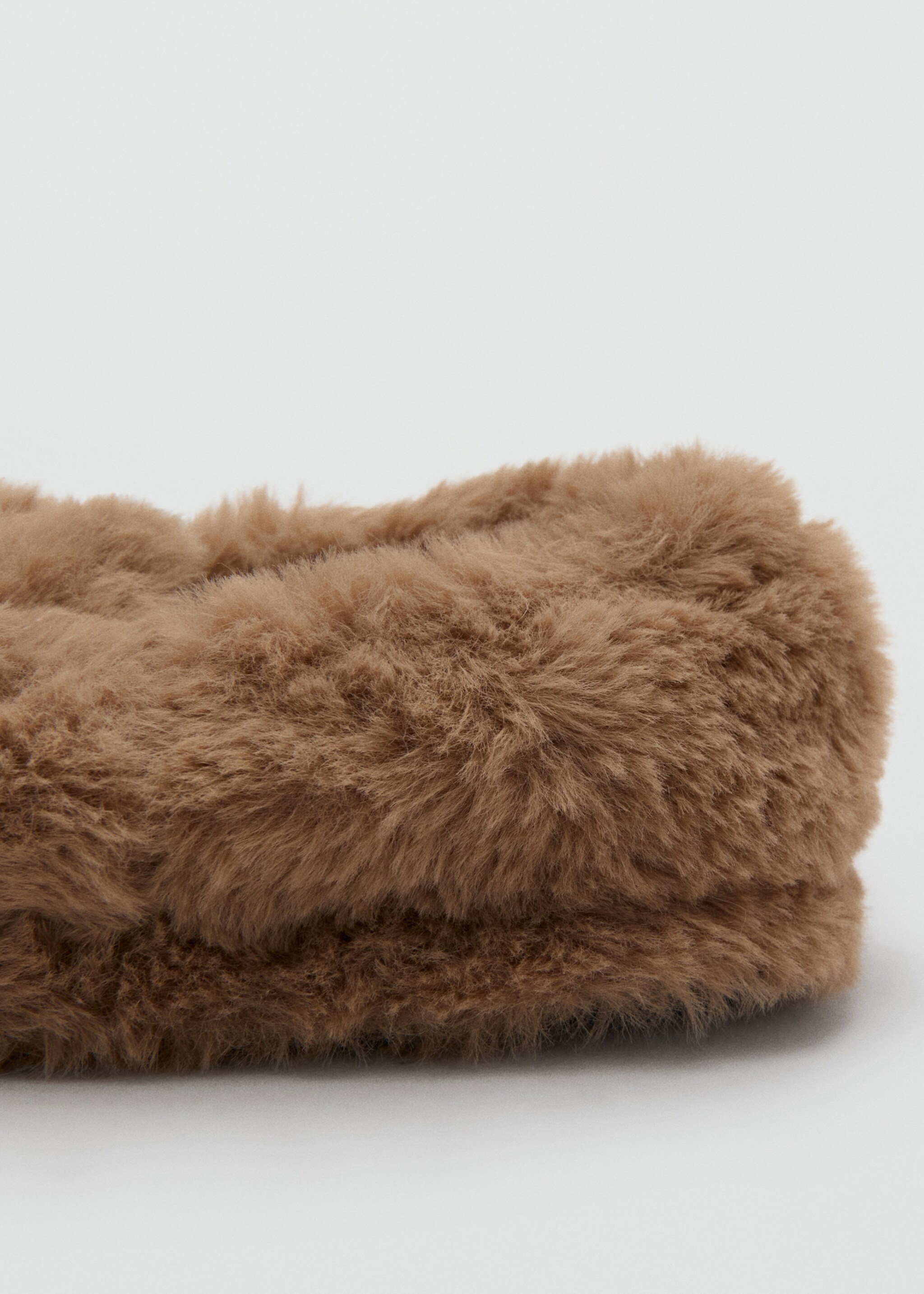 Bear slippers - Details of the article 2, Brown. Ref: 17019103-00.