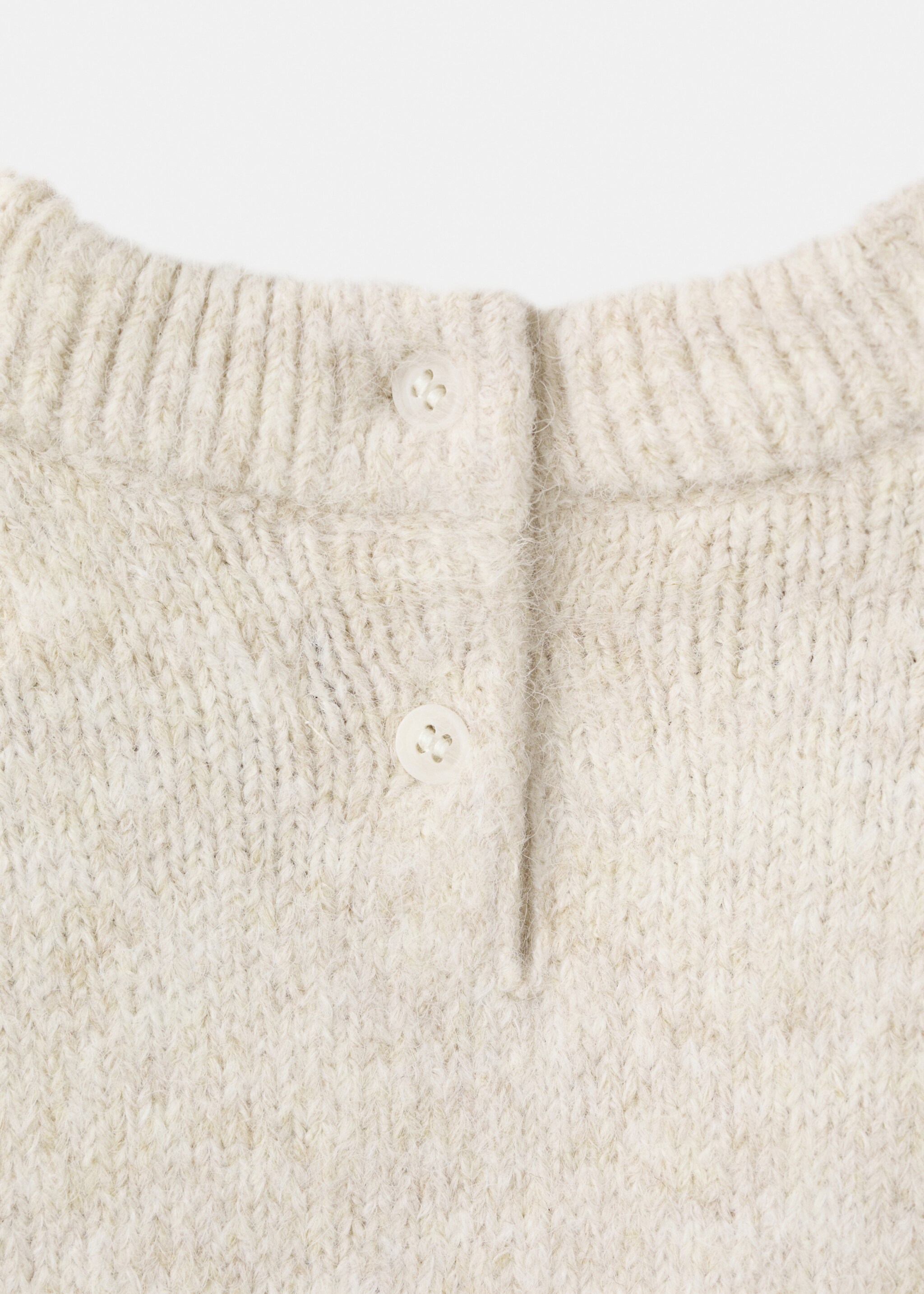 Pullover mit weihnachtlichem Stickmotiv - Detail des Artikels 8, Beige. Ref: 17019105-00.