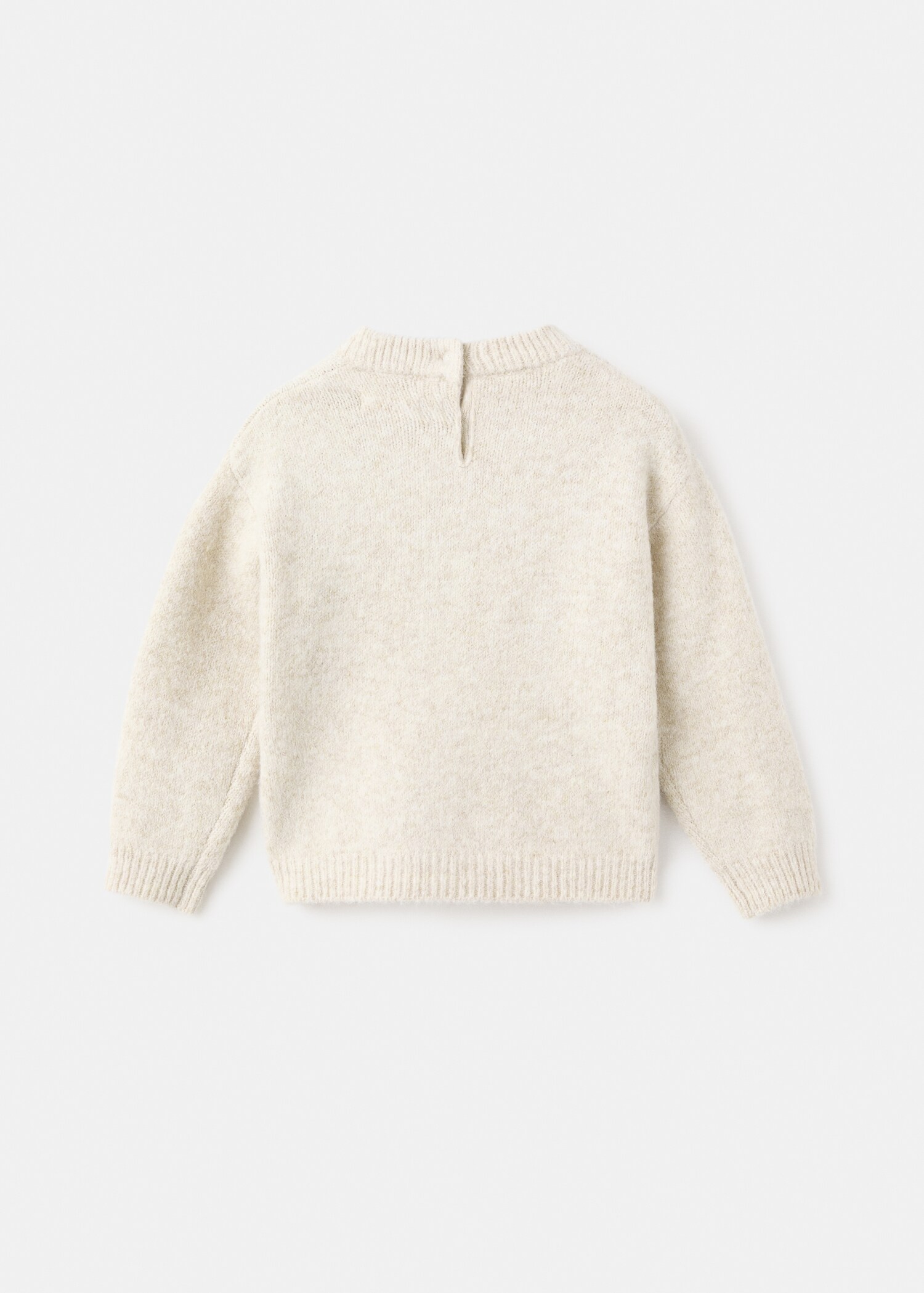 Pullover mit weihnachtlichem Stickmotiv - Rückseite des Artikels