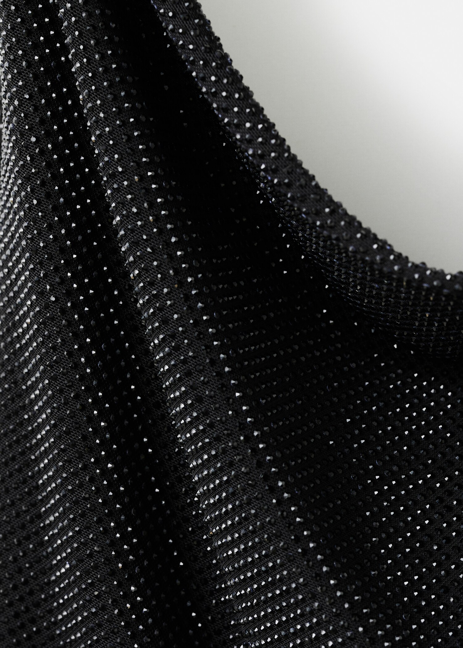 Top à encolure drapé avec strass - Détail de l'article 8