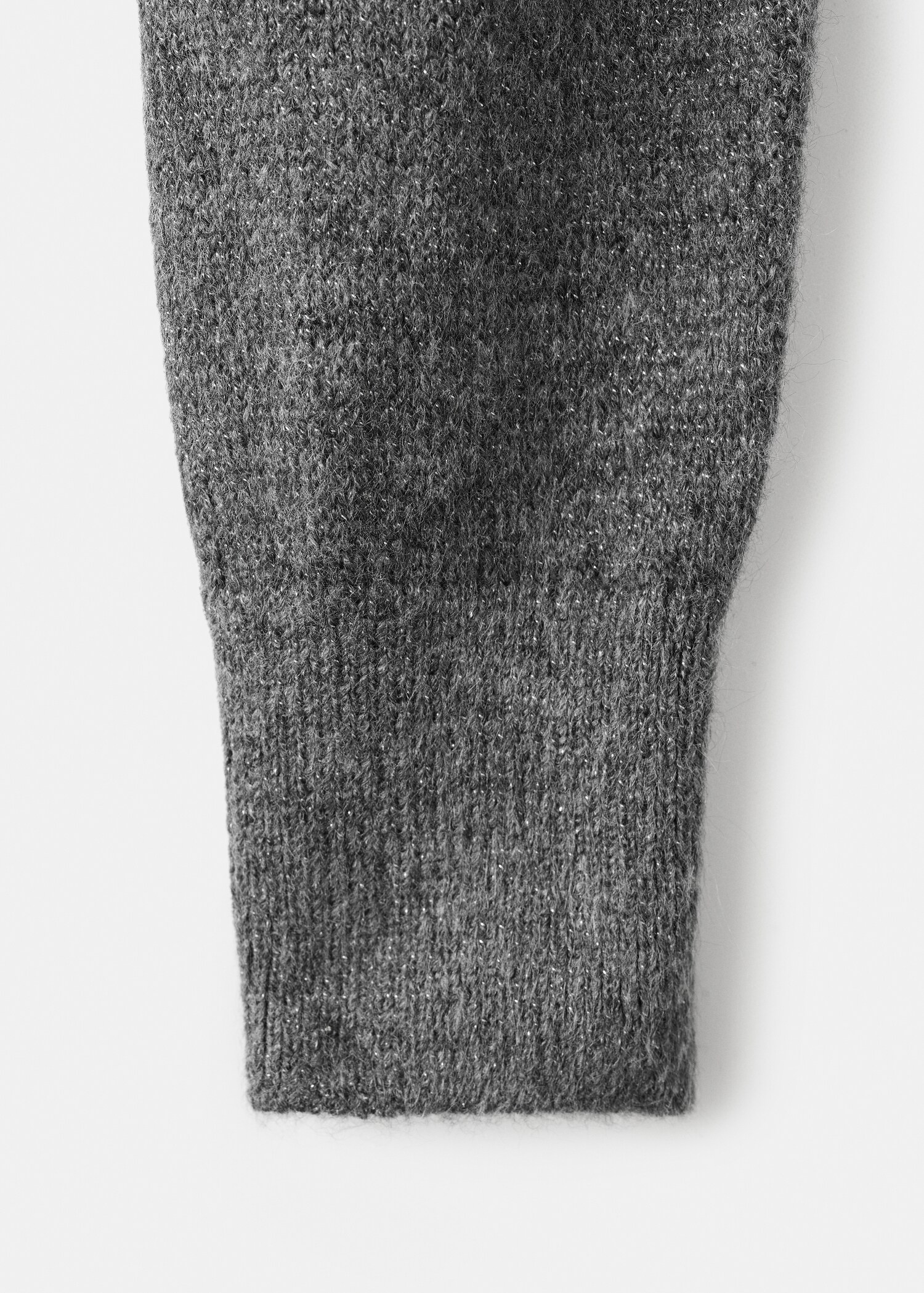 Lurex cropped cardigan - Details of the article 0
