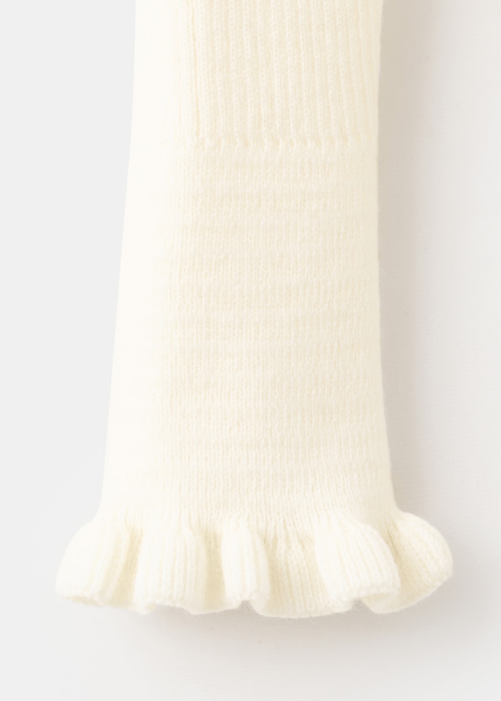 Scalloped edges cardigan