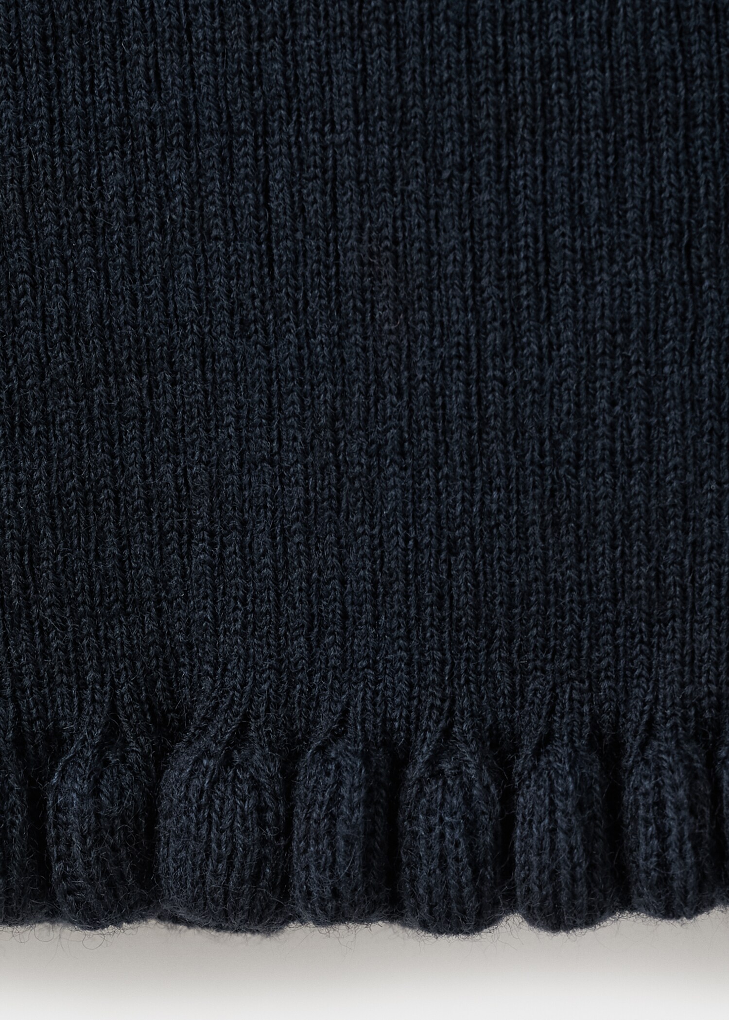 Scalloped edges cardigan - Details of the article 0