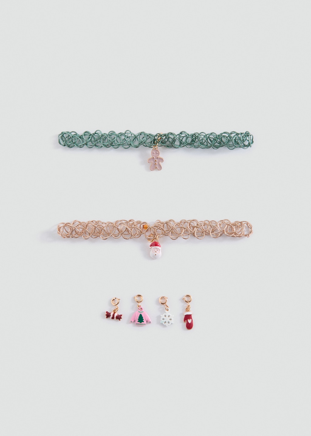 Pack of 2 Christmas chokers