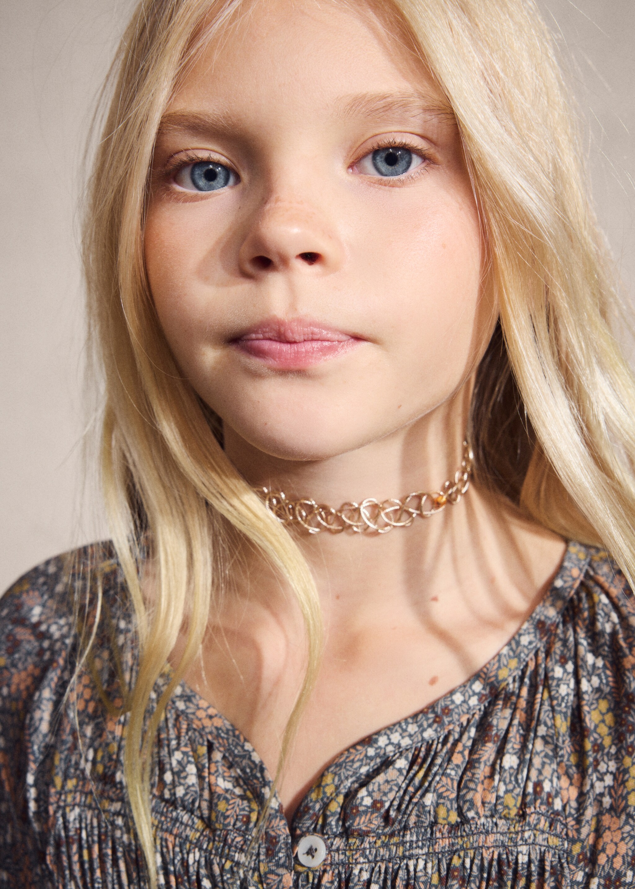 Pack of 2 Christmas chokers - Details of the article 7, Gold. Ref: 17019211-00.
