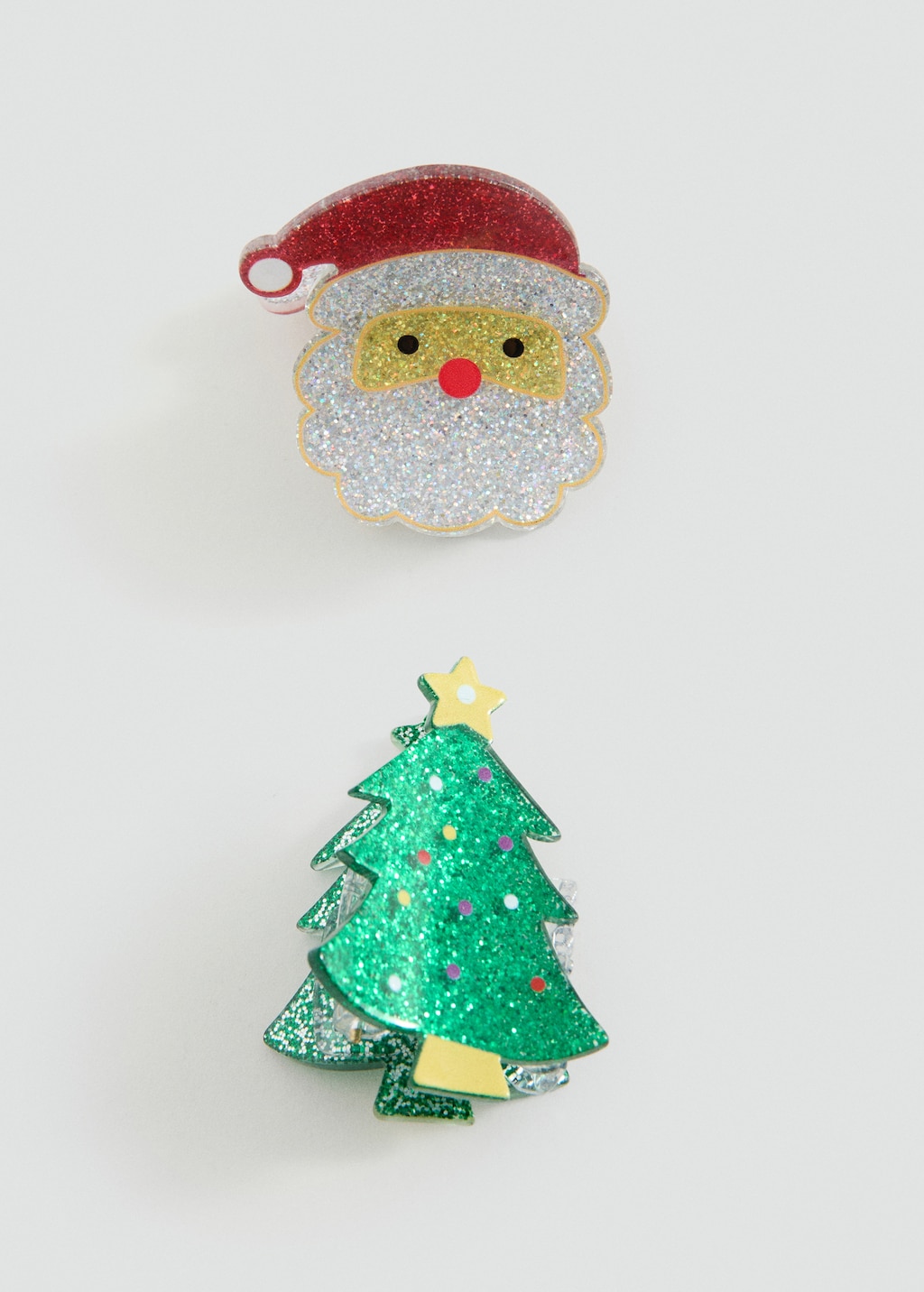 Pack of 2 Christmas pins