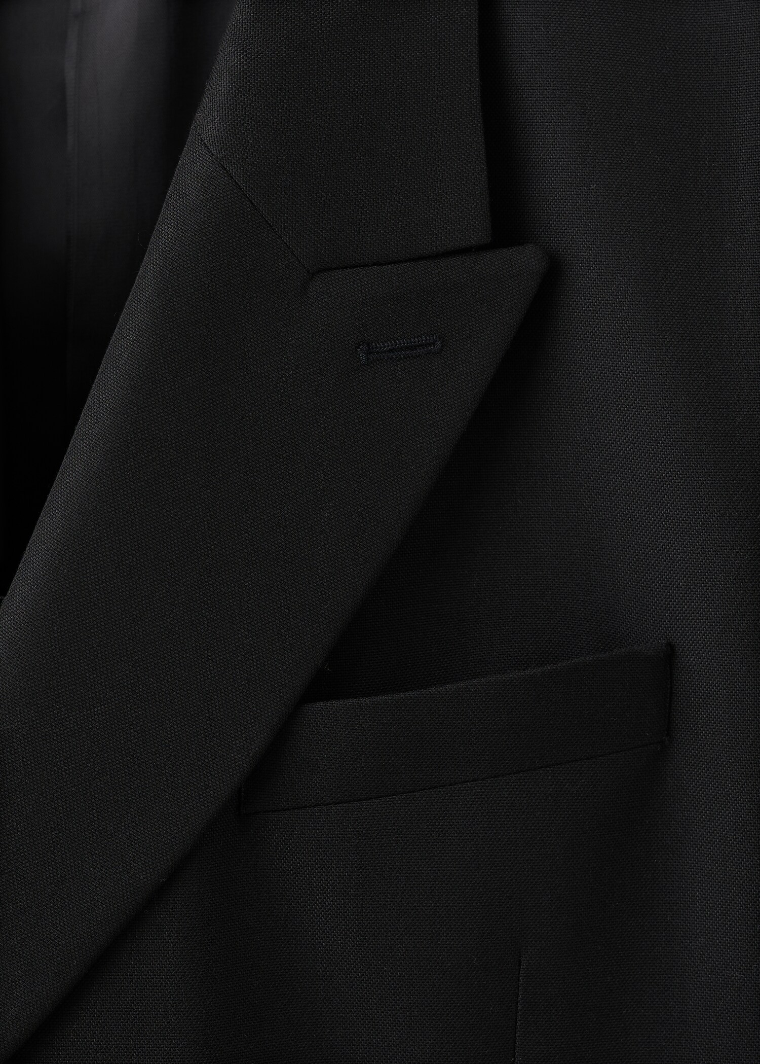 بليزر مزدوج الصدر بقصة عادية ريجولار فيت - تفاصيل المنتج 0