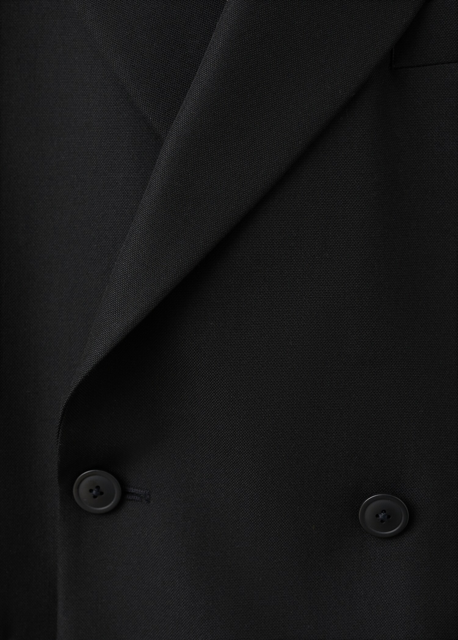 بليزر مزدوج الصدر بقصة عادية ريجولار فيت - تفاصيل المنتج 8