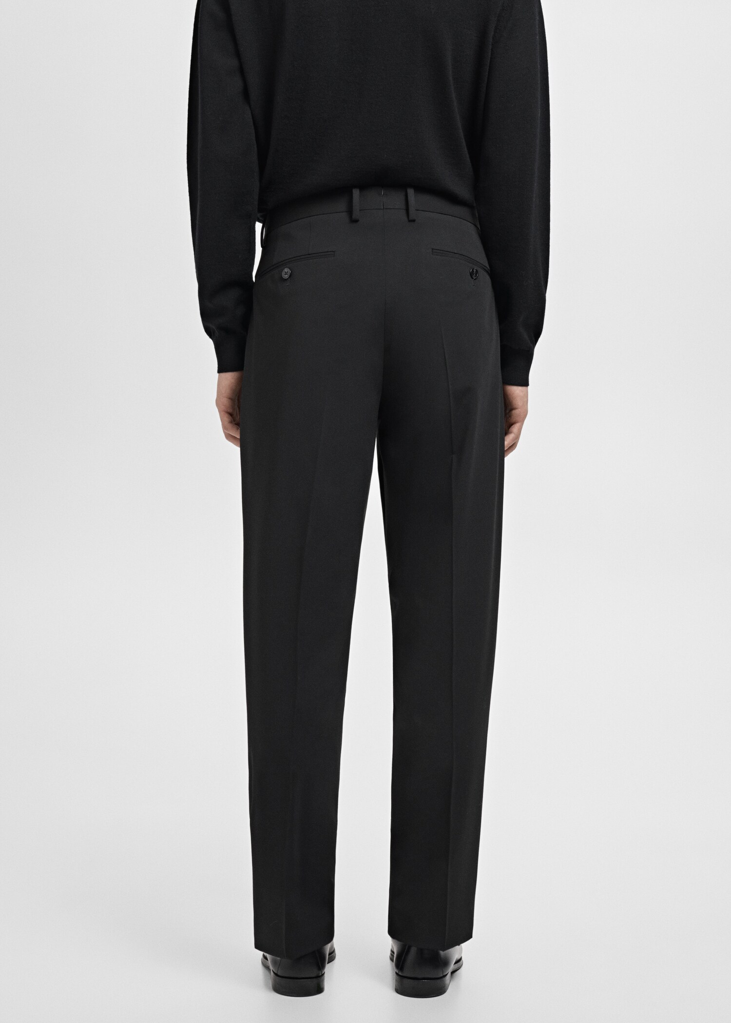 Pantalón traje London regular fit - Reverso del artículo