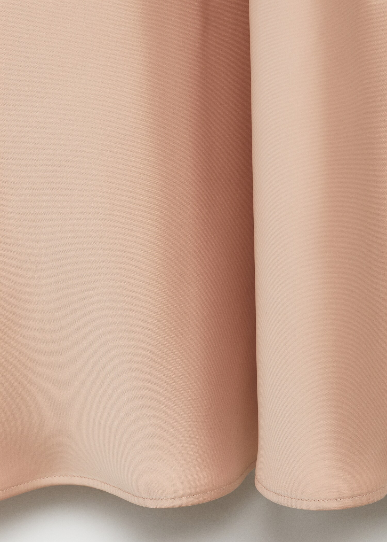 Vestido satinado abertura mangas - Detalle del artículo 0