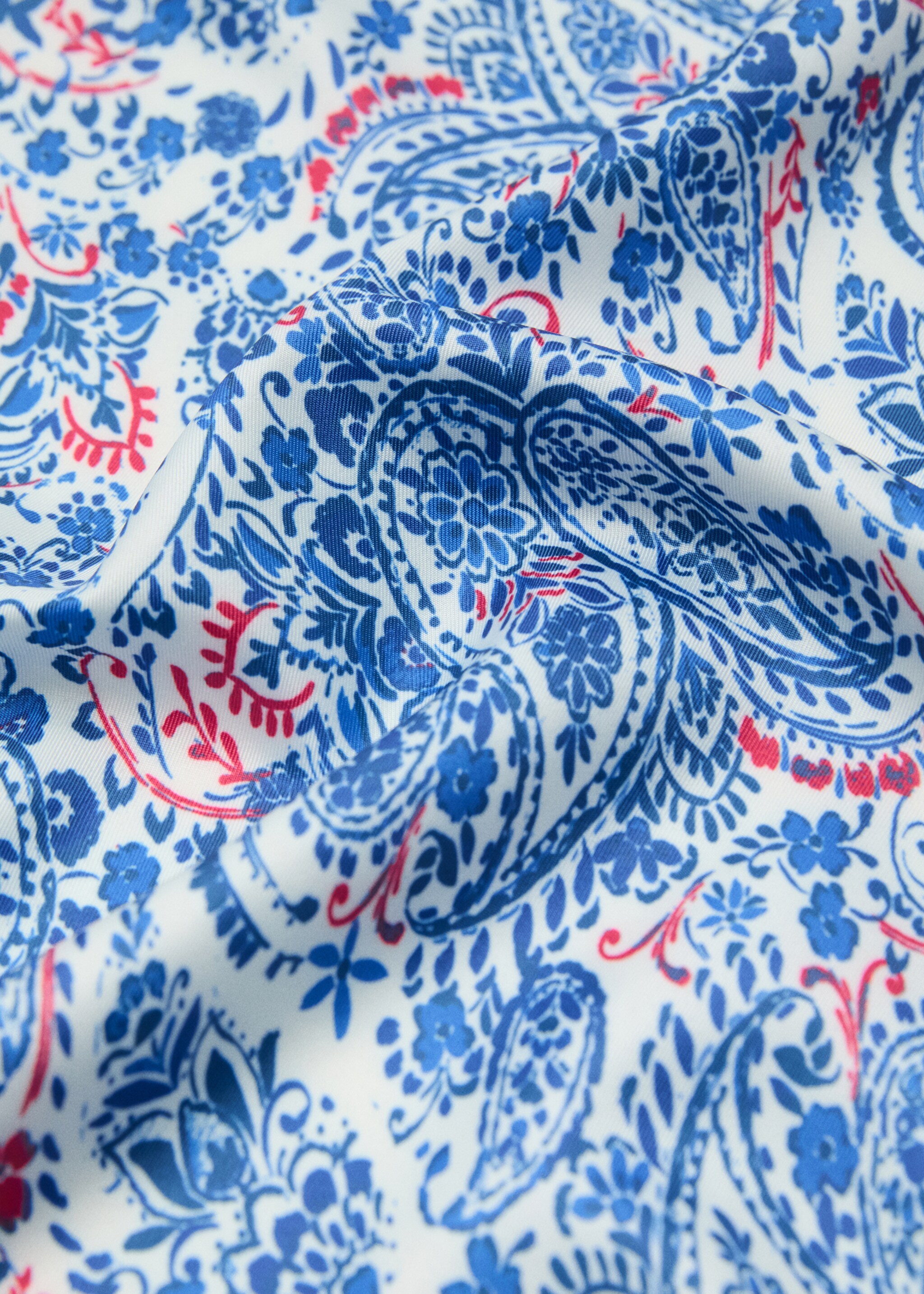 Paisley print scarf - Medium plane
