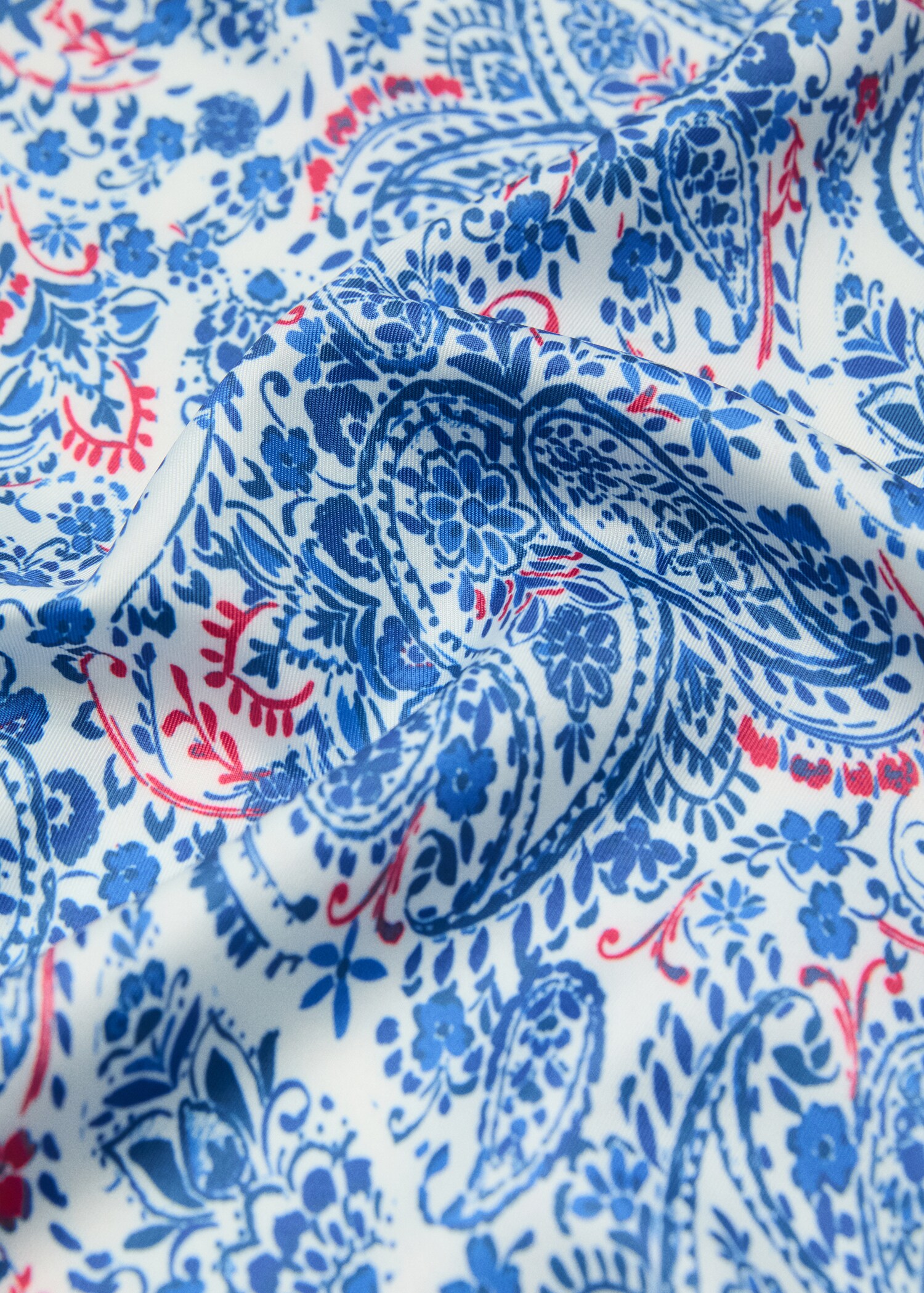 Paisley print scarf - Medium plane