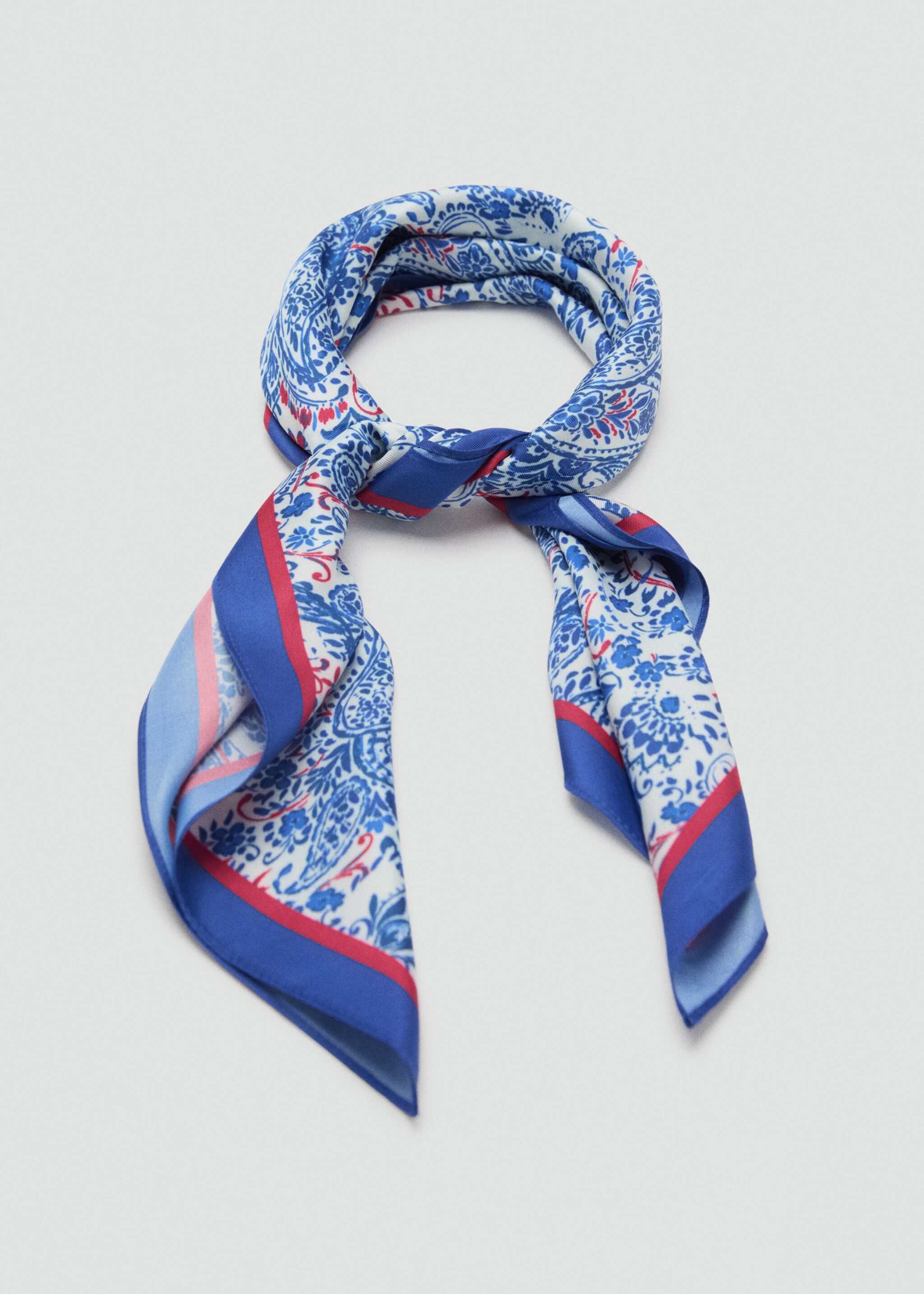 Paisley print scarf - Details of the article 1