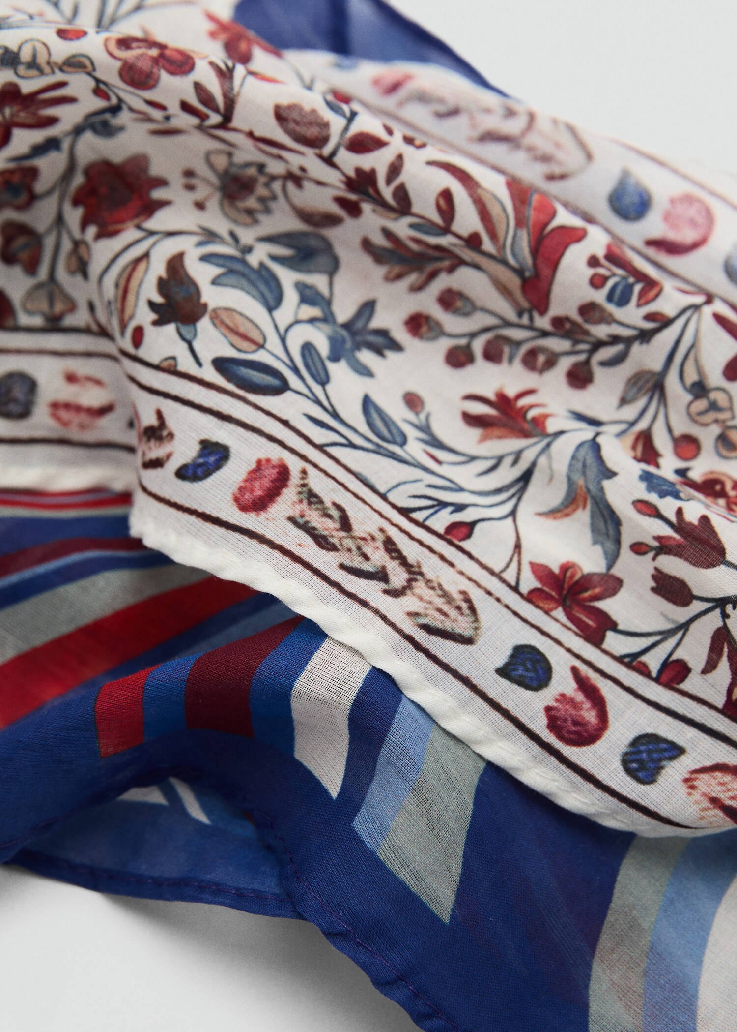 Set of 2 printed handkerchiefs - Medium plane