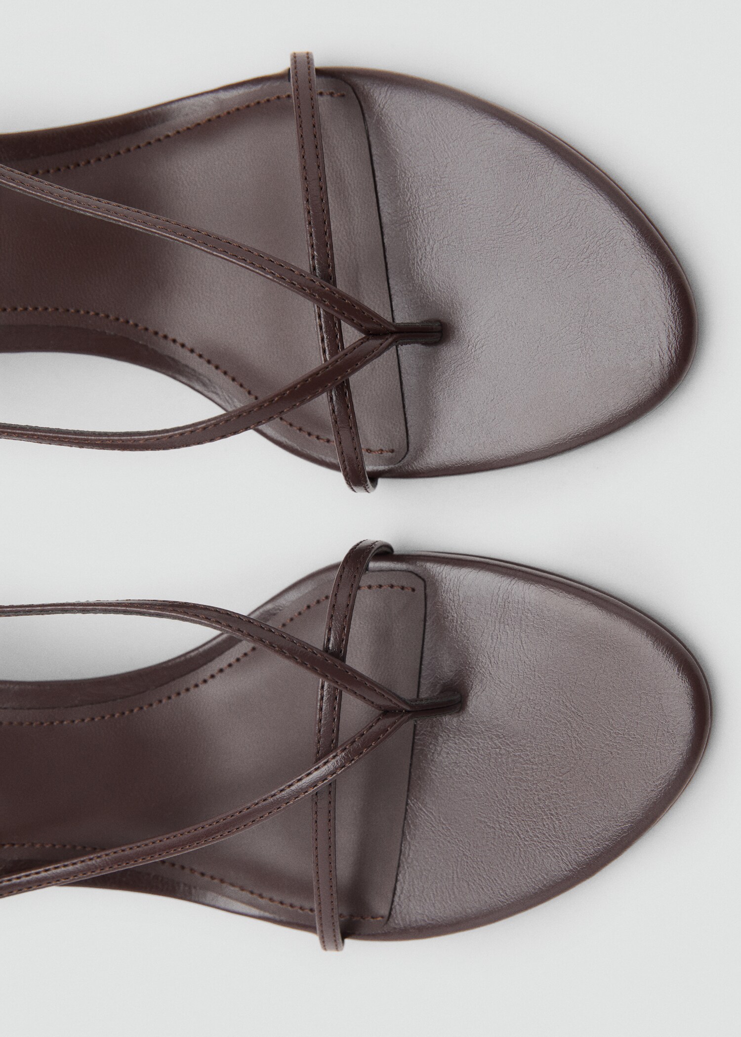 Heeled sandals with thin strap - Women | MANGO USA