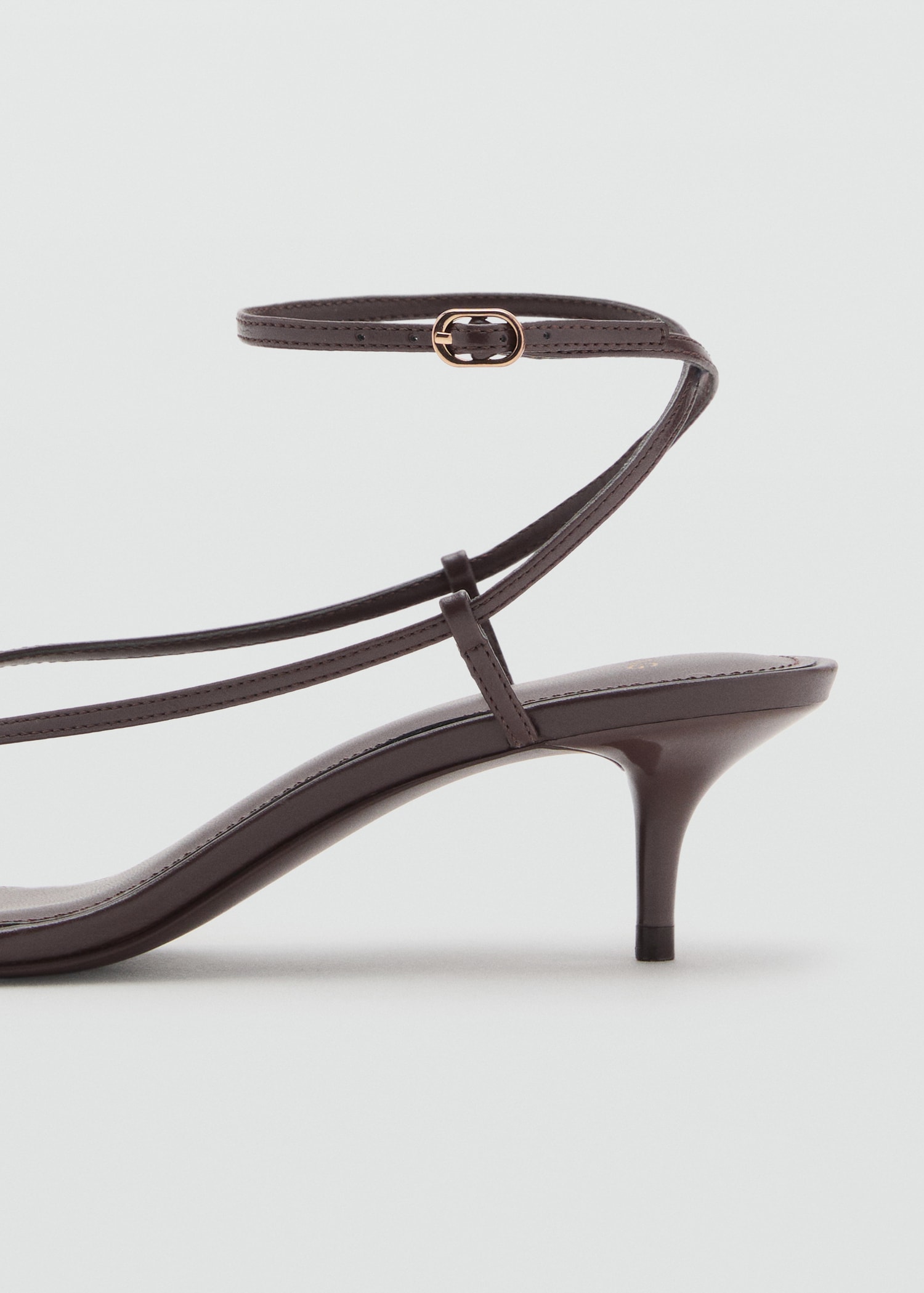 Heeled sandals with thin strap - Women | MANGO USA