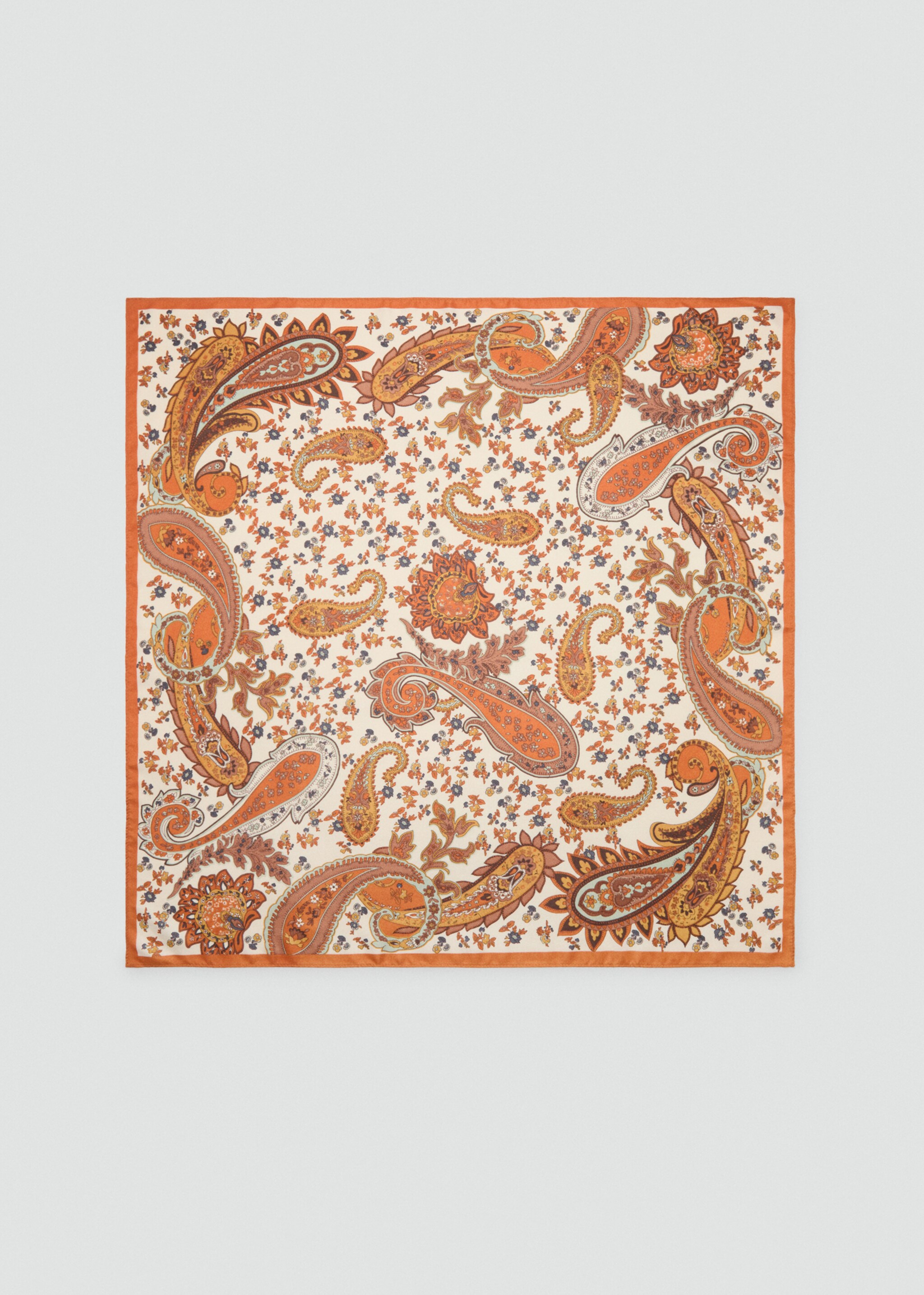 Paisley Satin Tuch - Artikel ohne Model