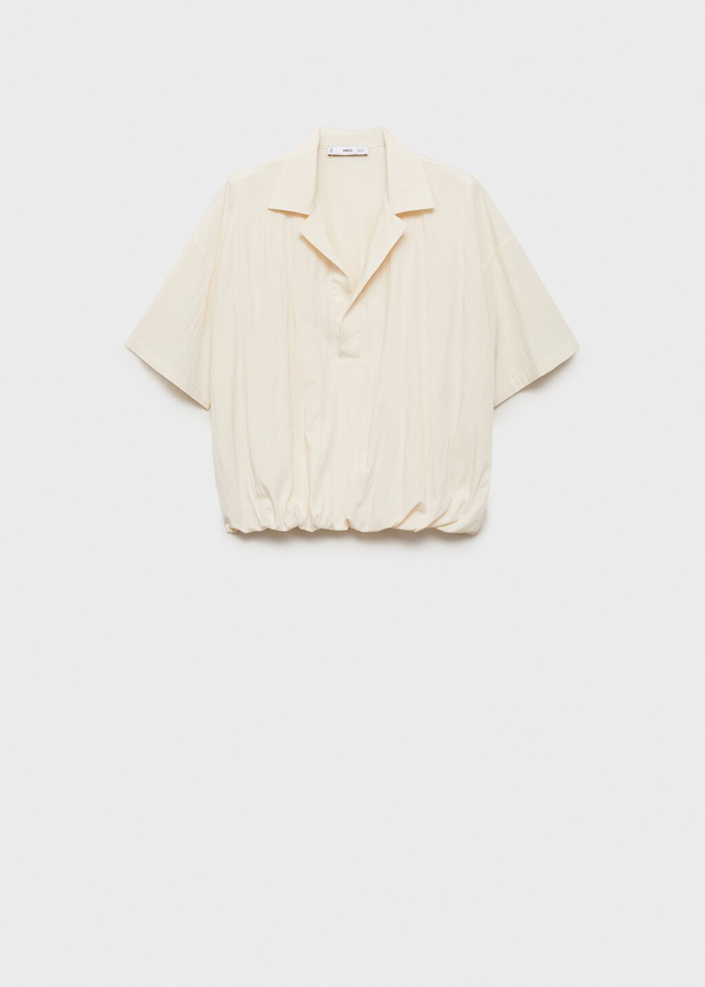 Crop puffed shirt - image 5