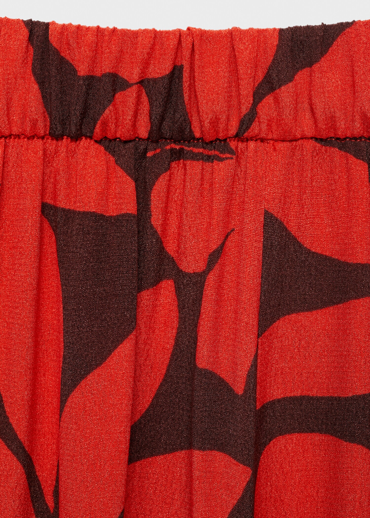 Pantalon fluide imprimé - Détail de l'article 0