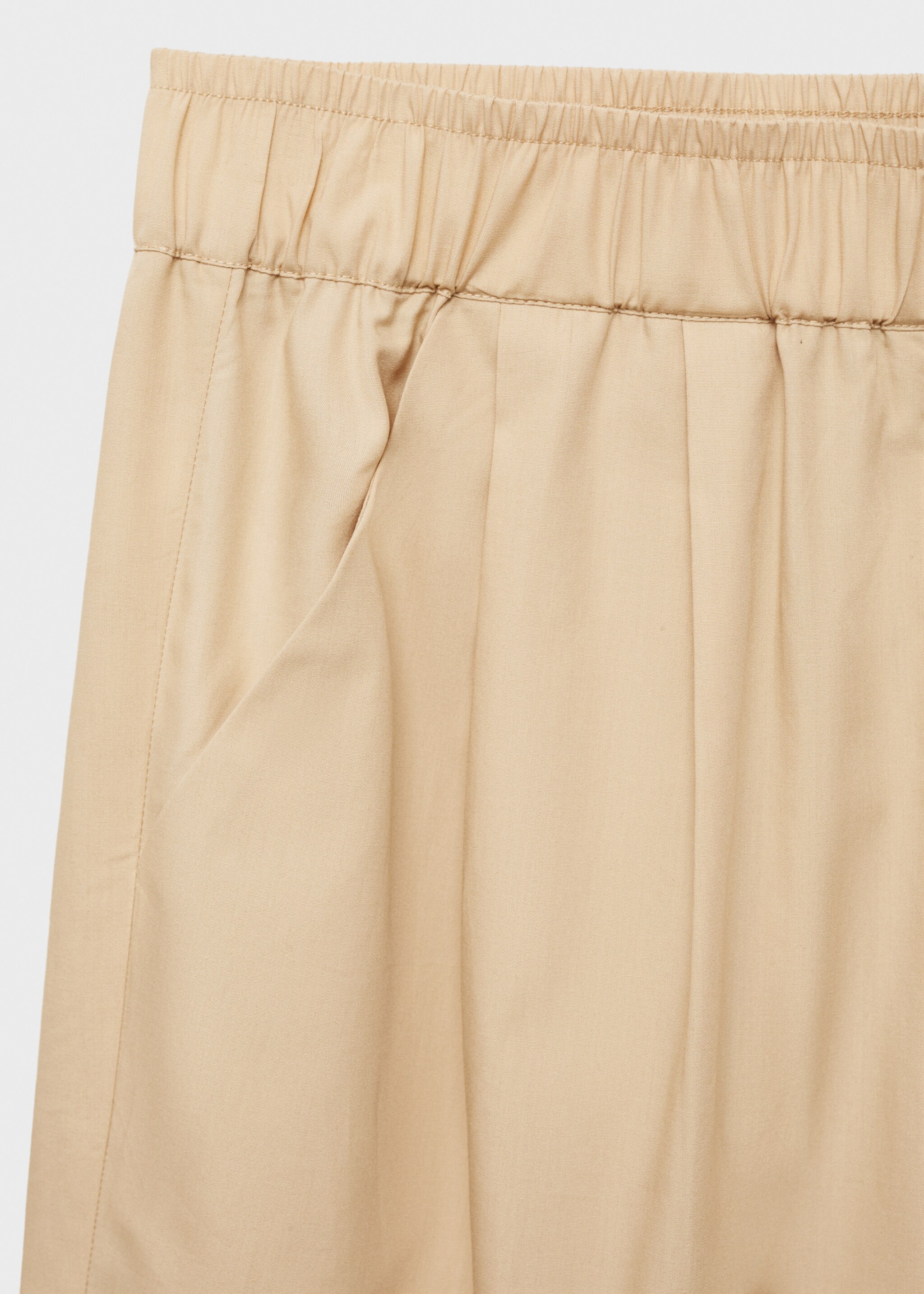 Straight-cut crop trousers - Details of the article 8