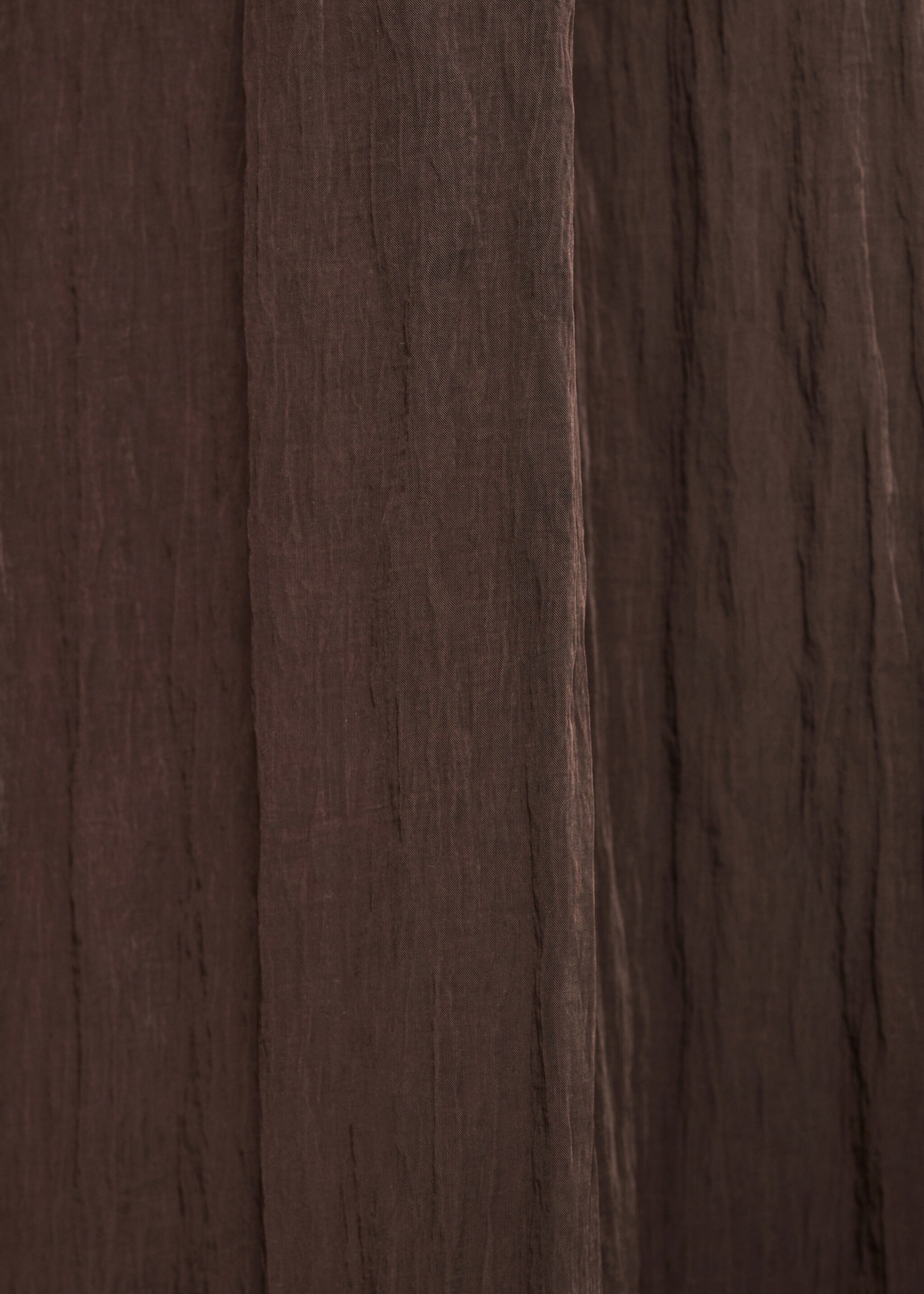 Long creased effect dress - Details of the article 8