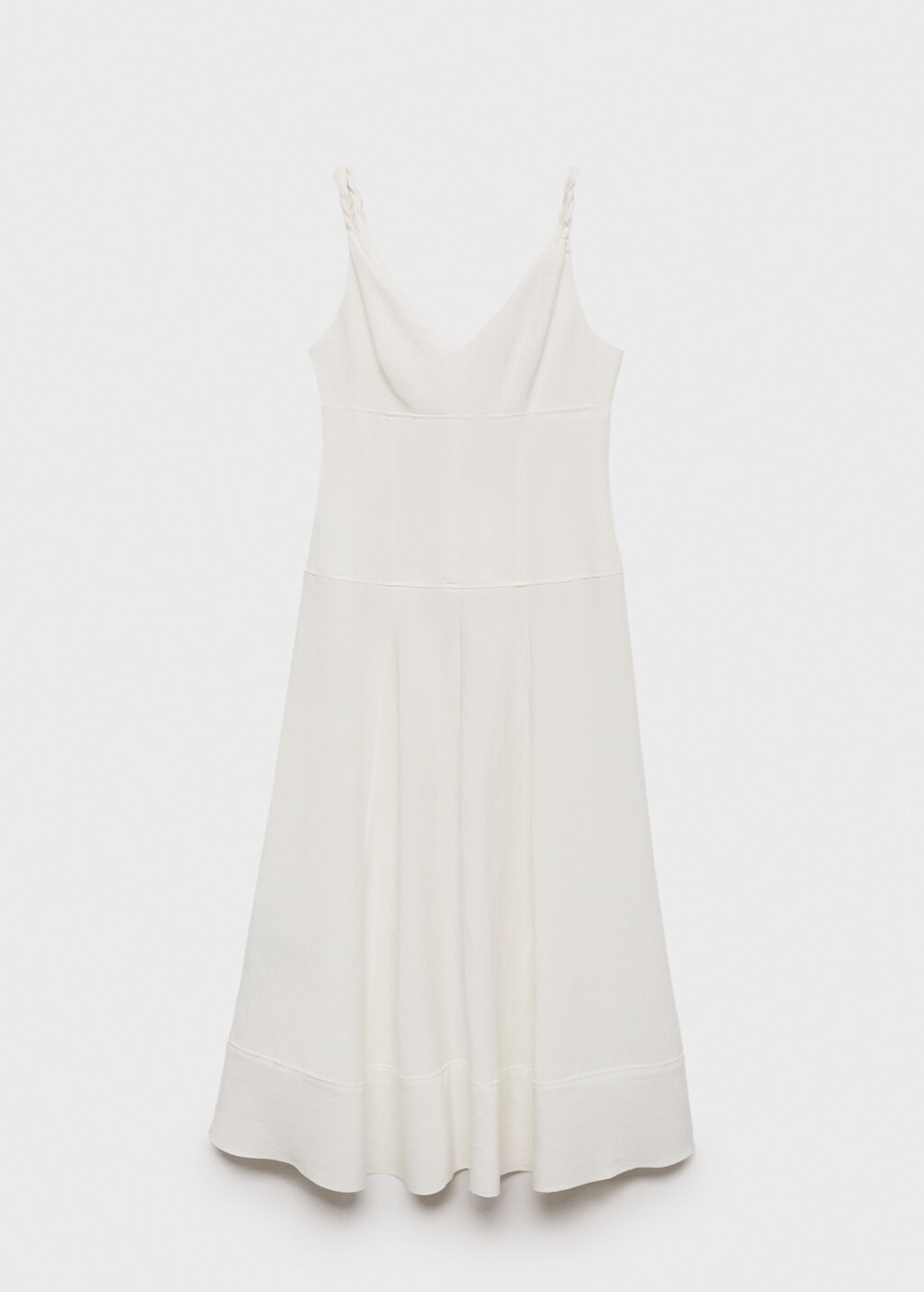V-neckline long dress - image 5