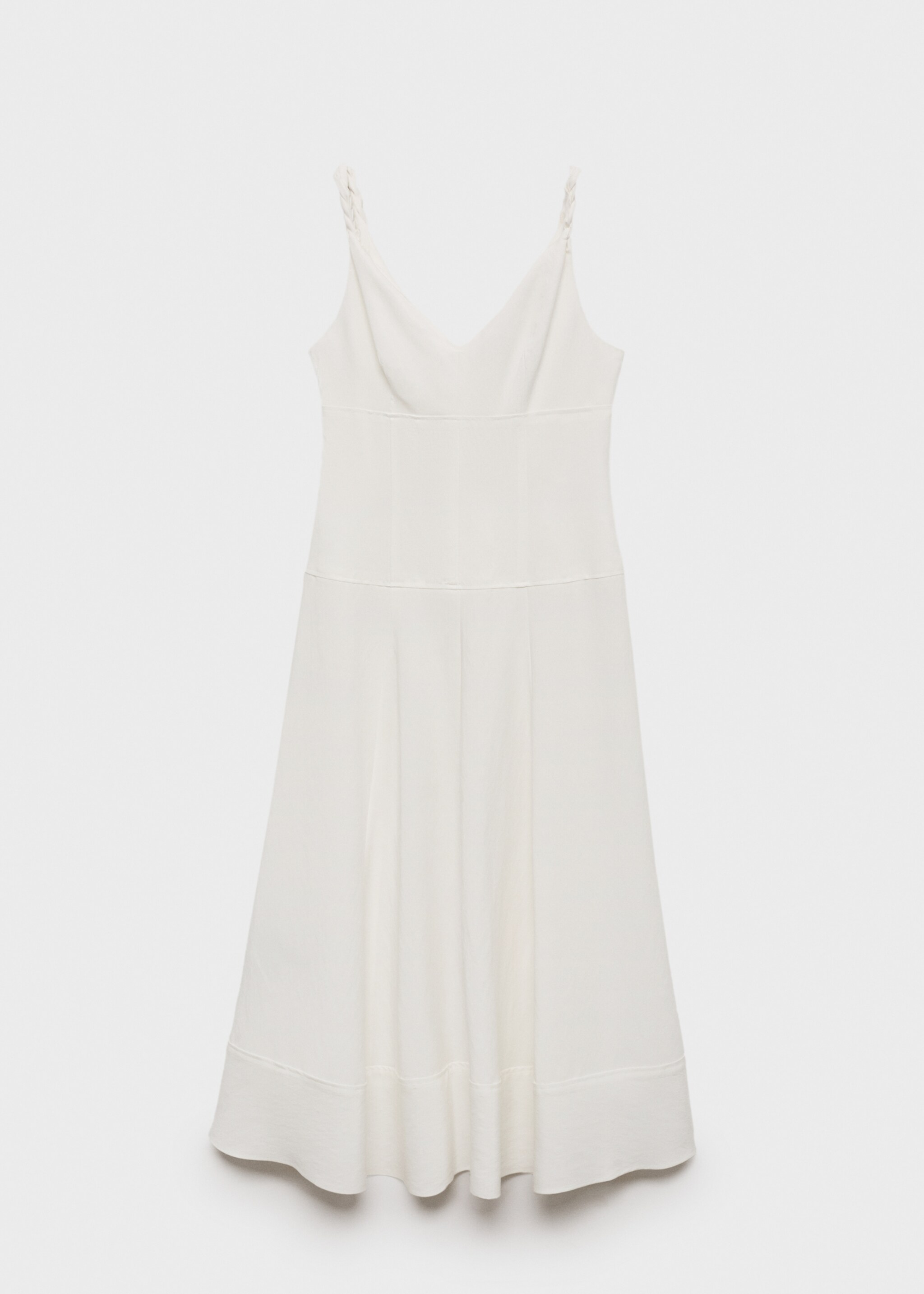 Robe longue col V - Article sans modèle