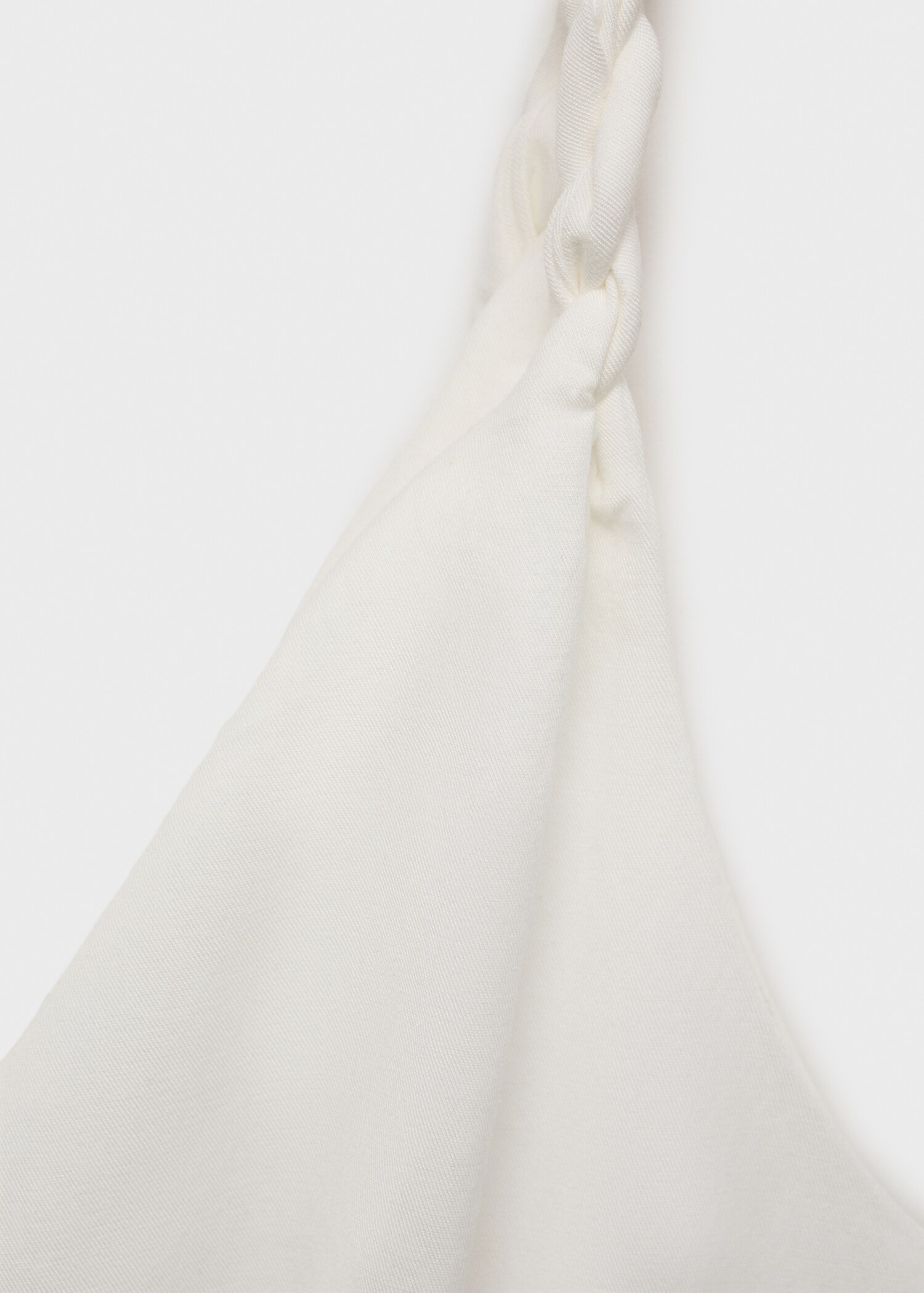 V-neckline long dress - Details of the article 0