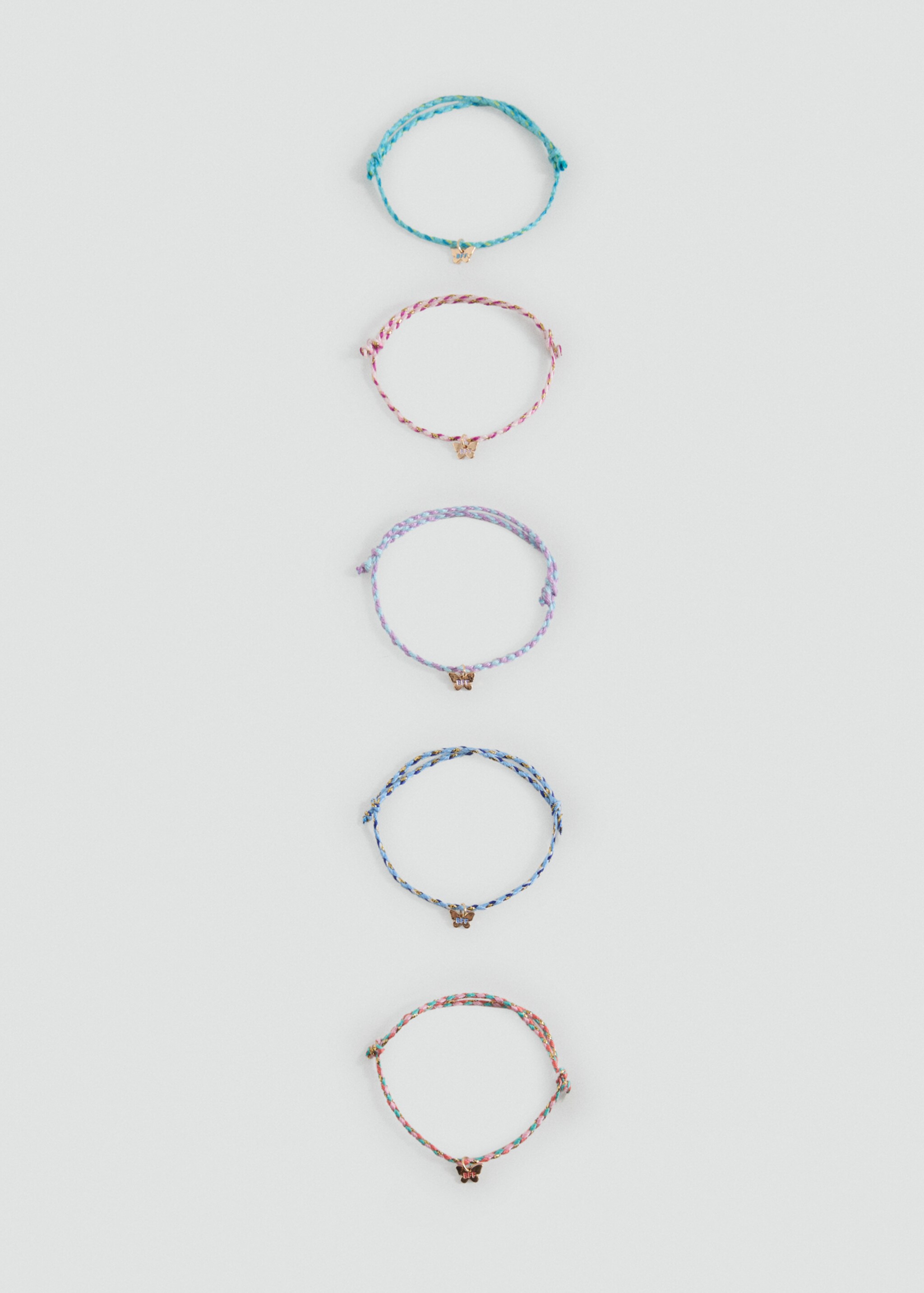Lot 5 bracelets - Plan moyen