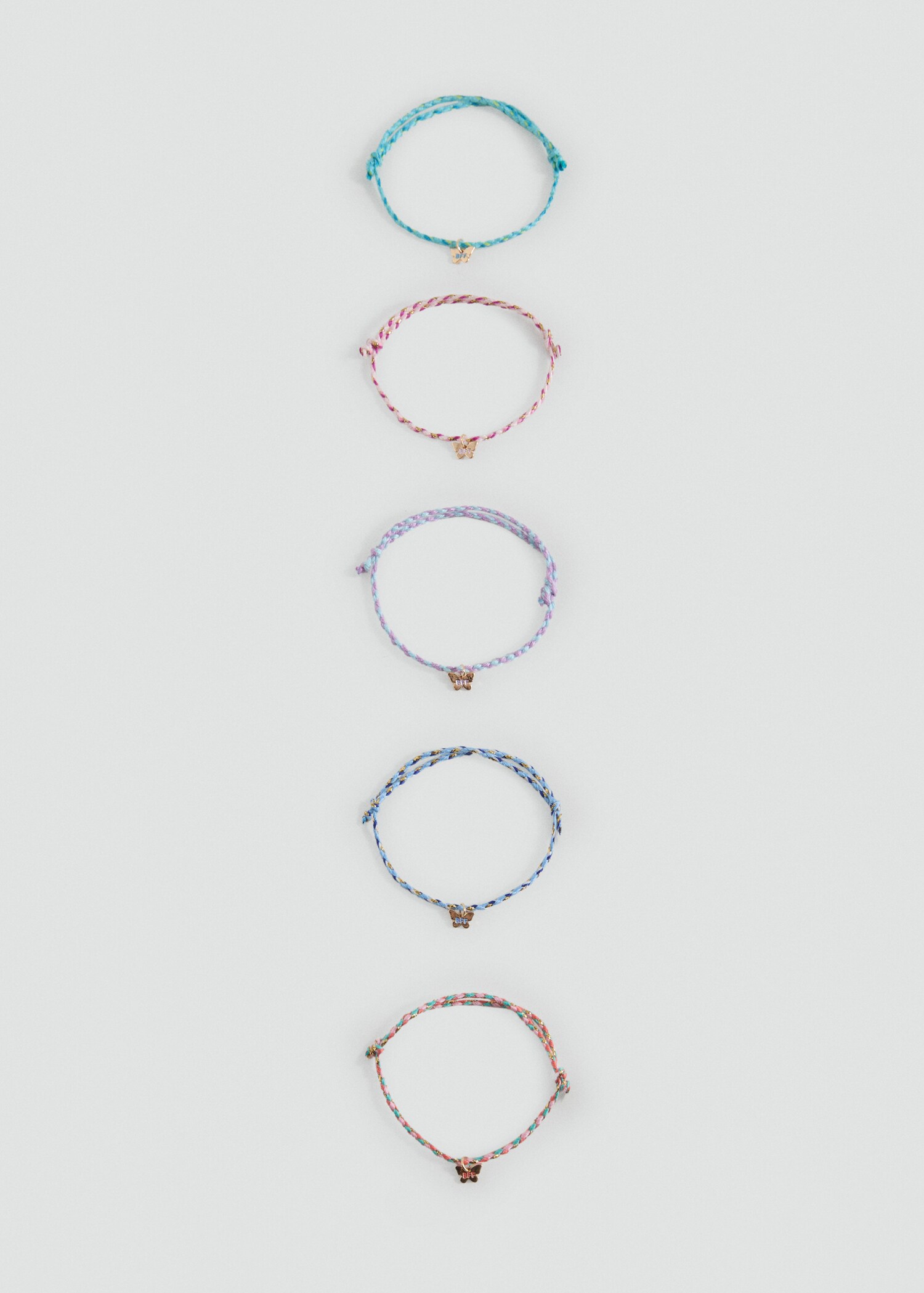 Lot 5 bracelets - Plan moyen