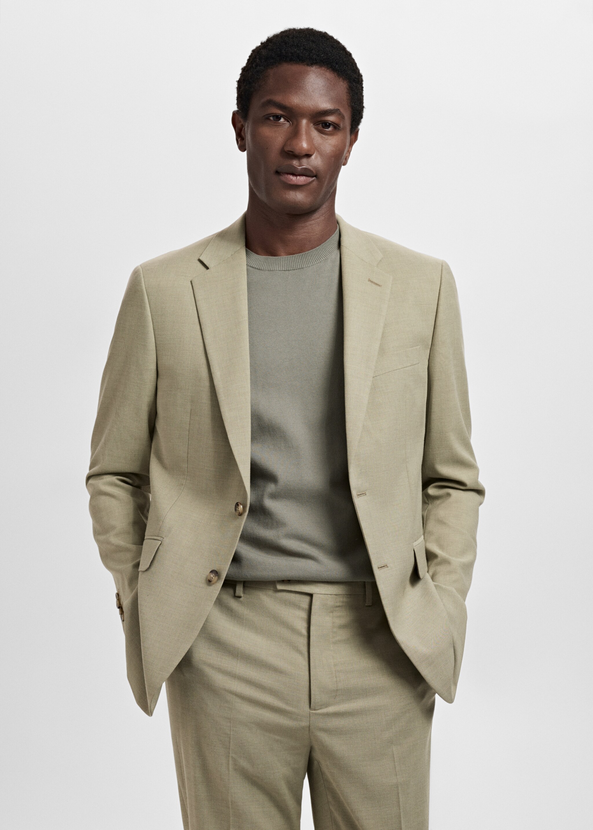 Slim-Fit-Sakko Milan - Mittlere Ansicht