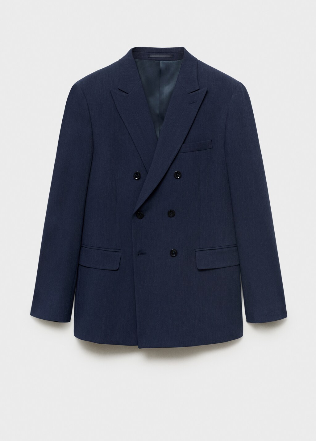 Monaco double-breasted slim-fit suit jacket - Men | MANGO