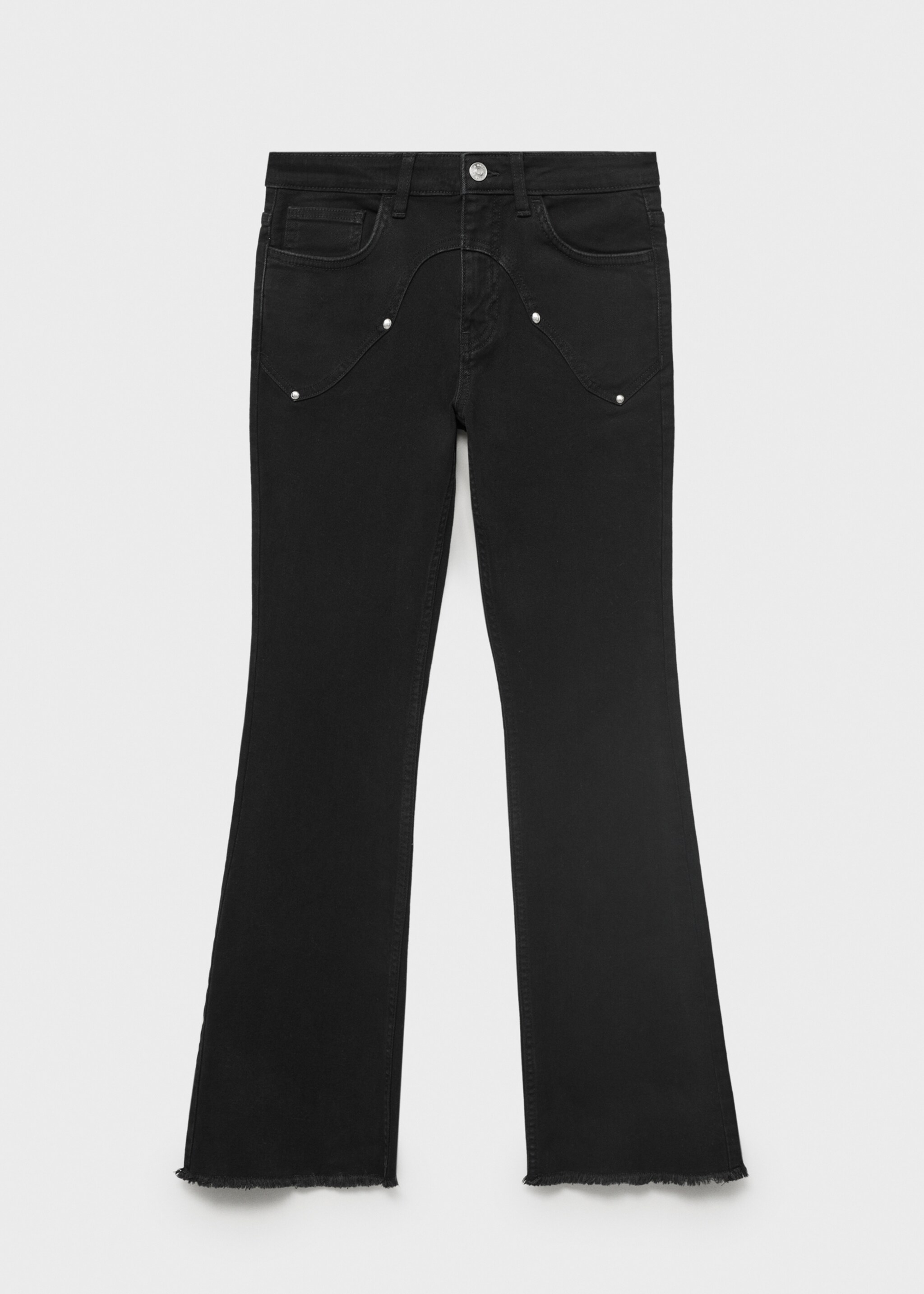 Flared jeans with studs - Article without model
