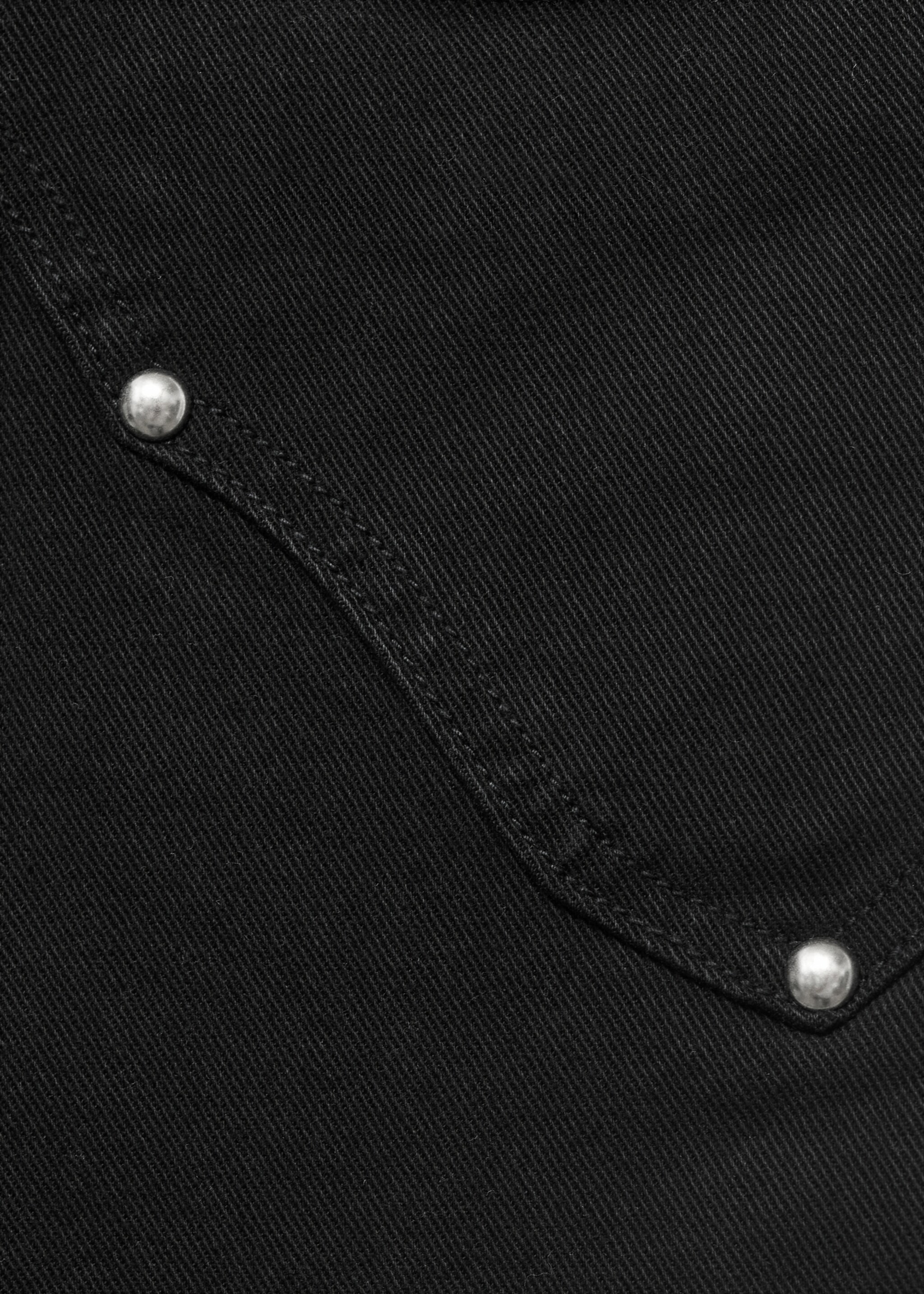 Flared jeans with studs - Details of the article 0