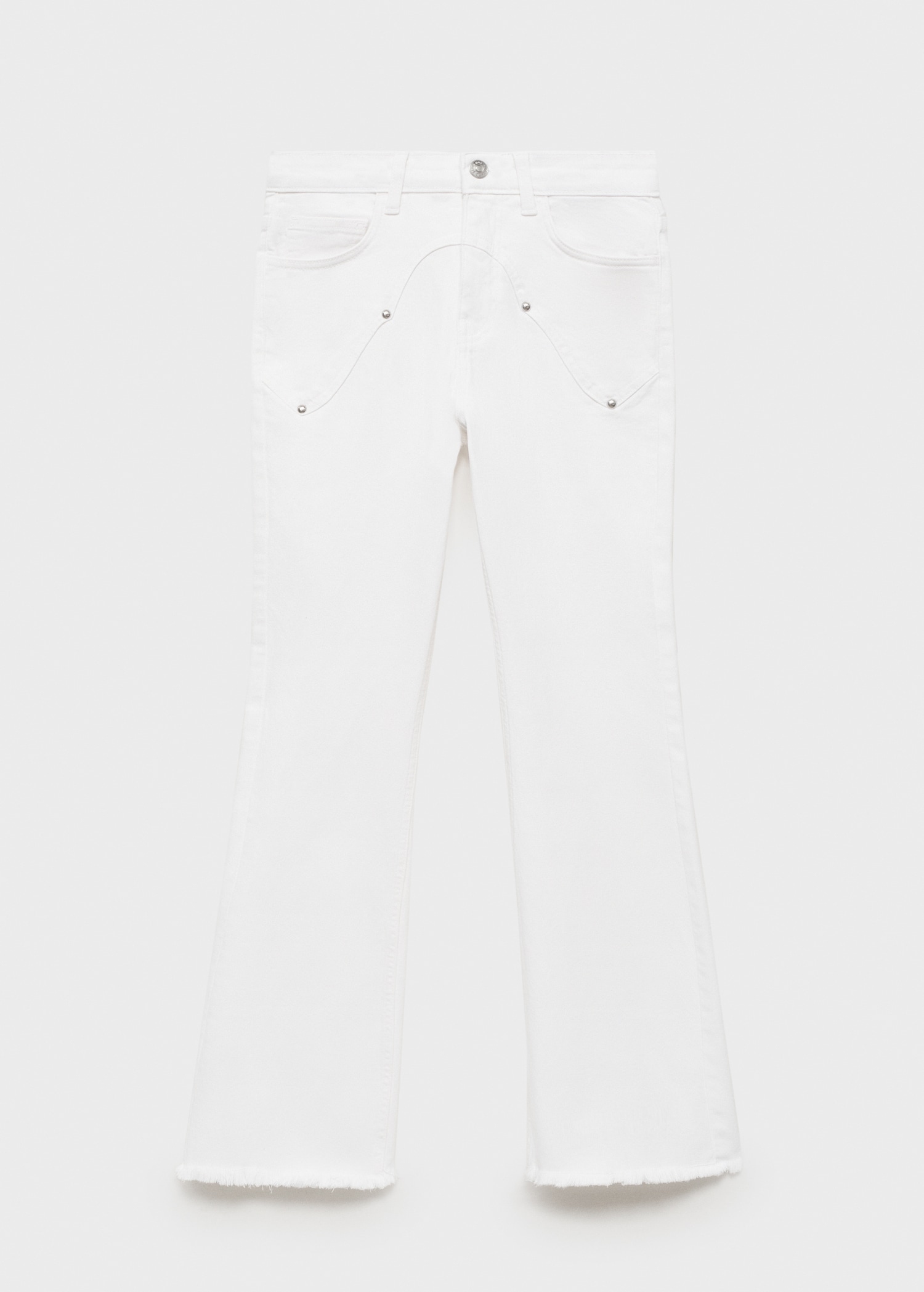 Jeans flare tachuelas - Artículo sin modelo