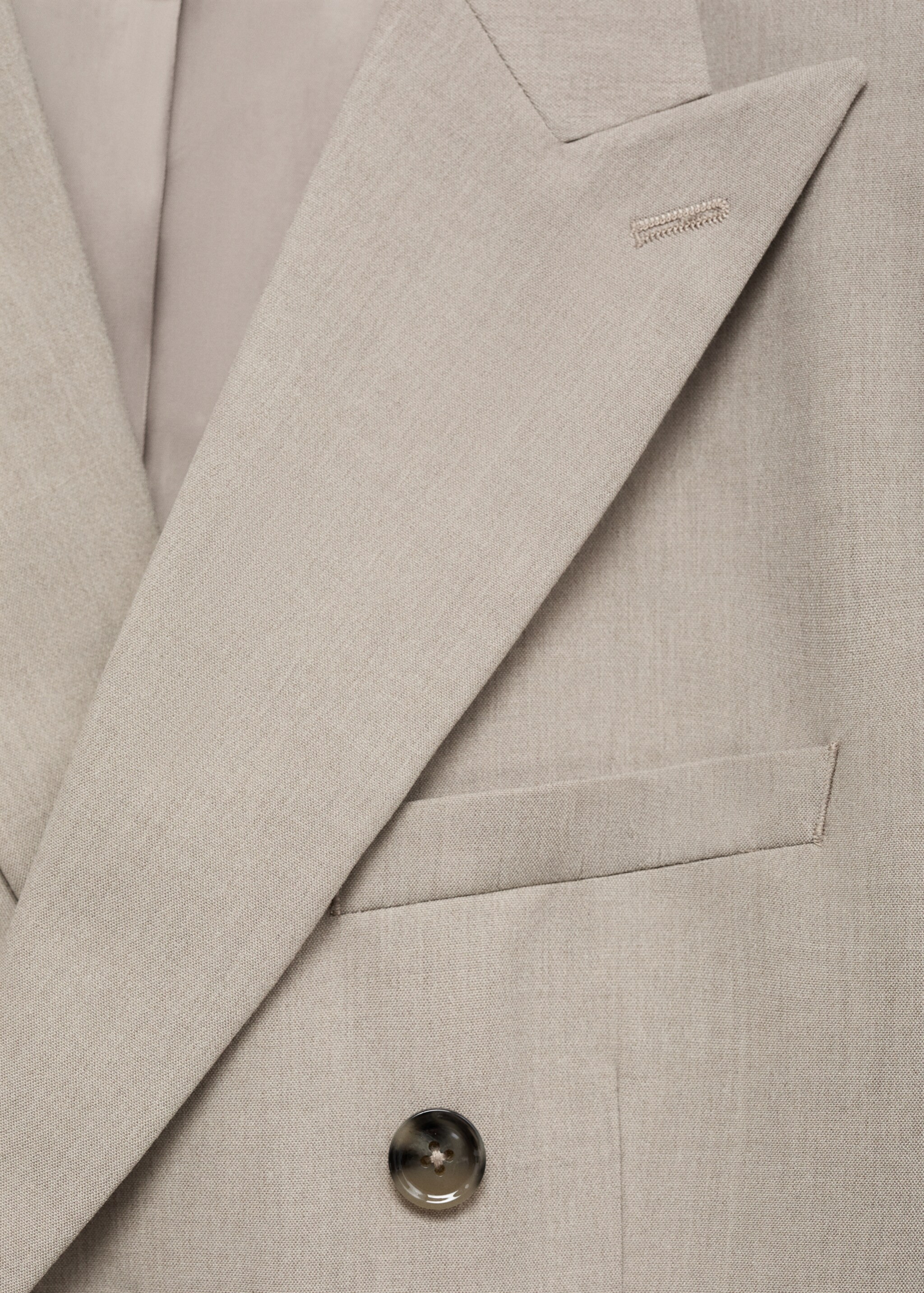Monaco double-breasted slim-fit suit jacket - Details of the article 8