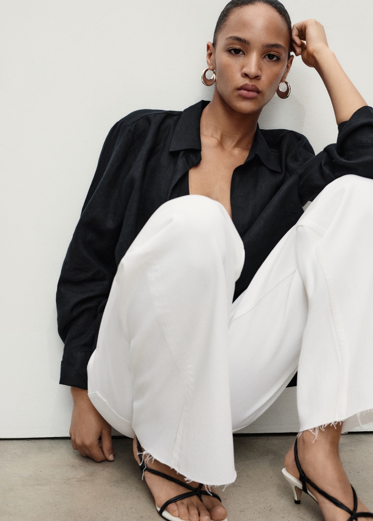 Catherin culotte high-rise jeans - Details of the article 2