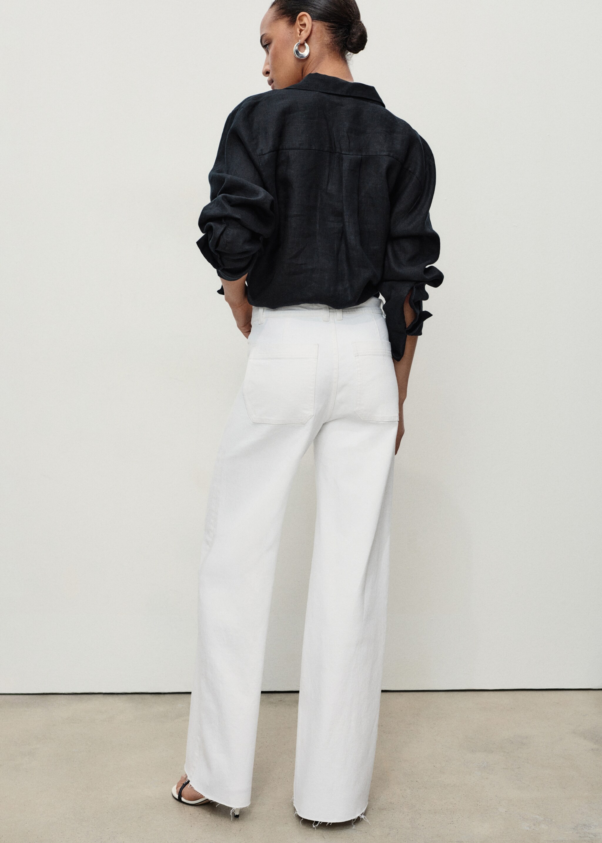 Catherin culotte high-rise jeans - Reverse of the article