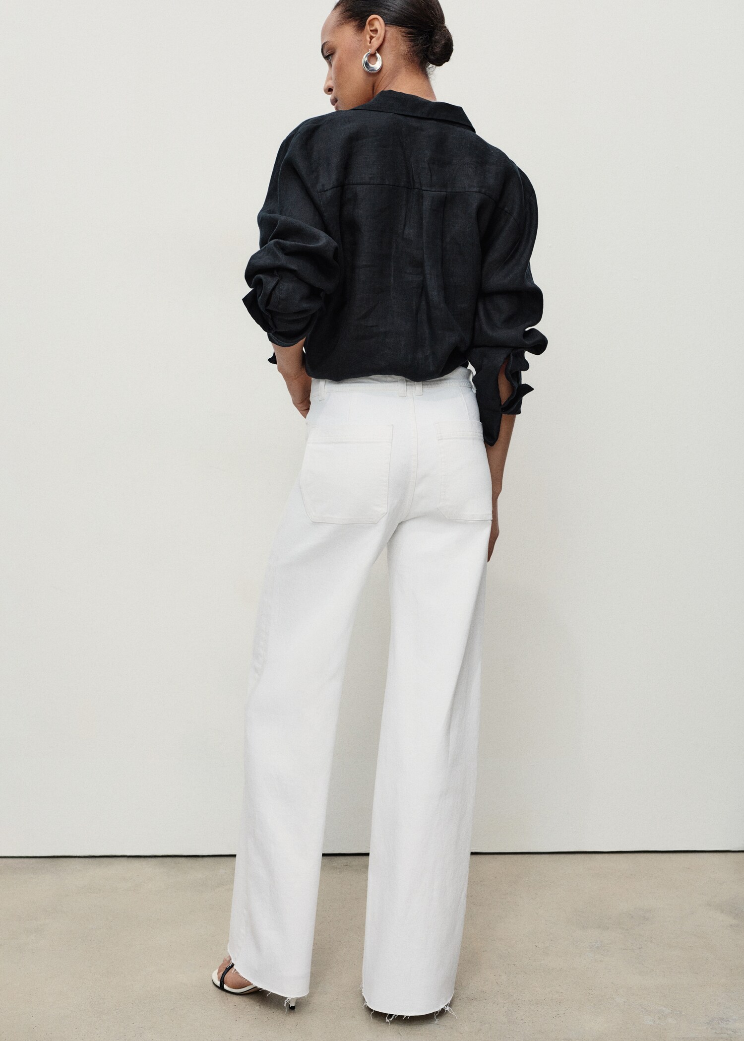 Catherin culotte high-rise jeans - Reverse of the article