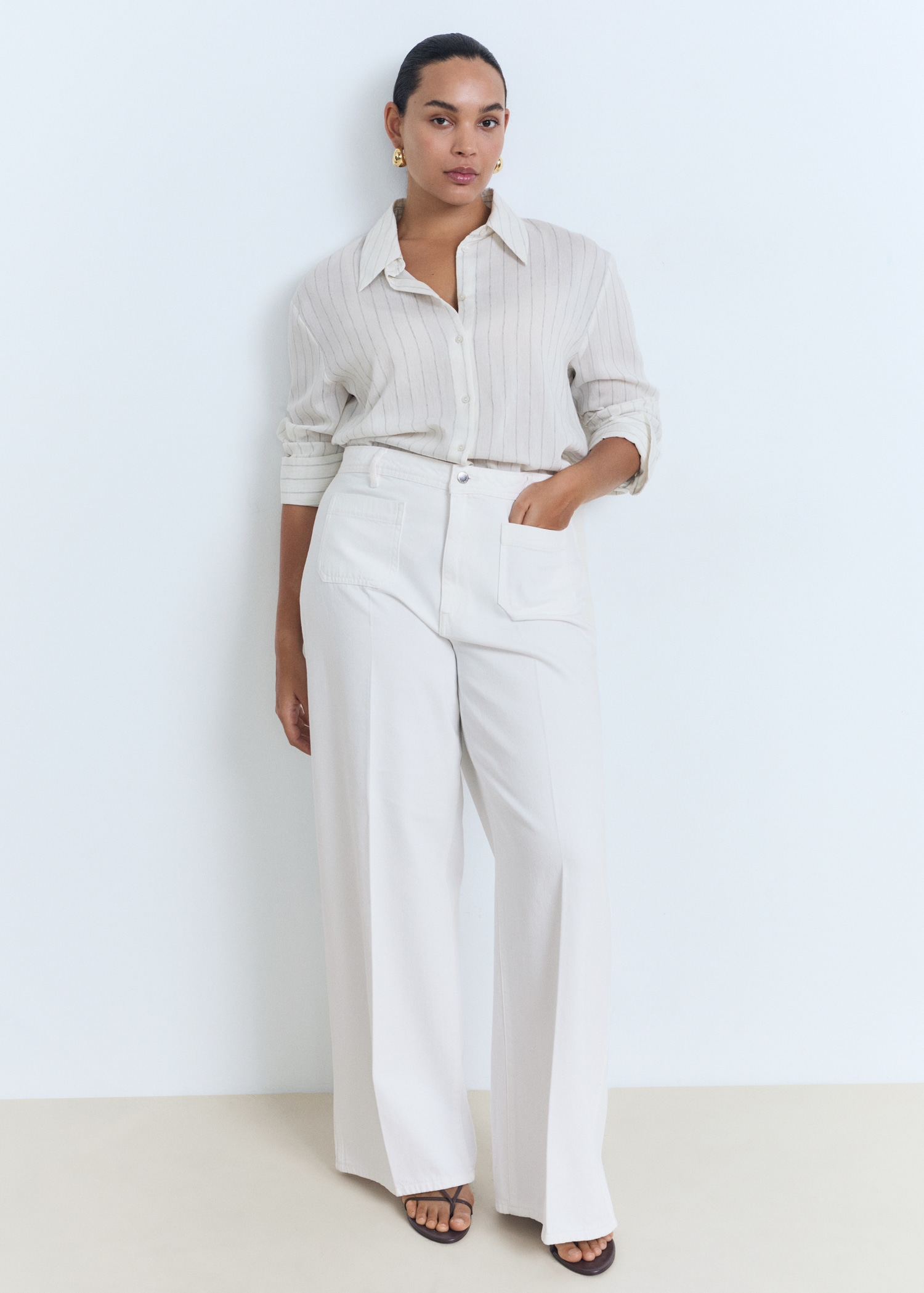 Jean wideleg poches taille haute - Détail de l'article 3