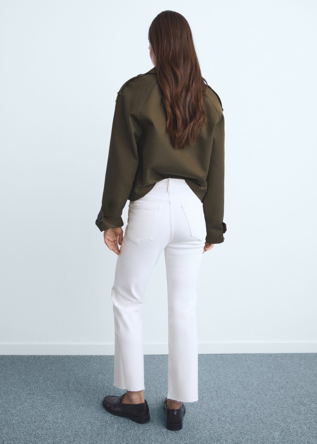 Sienna flared cropped jeans - image 3