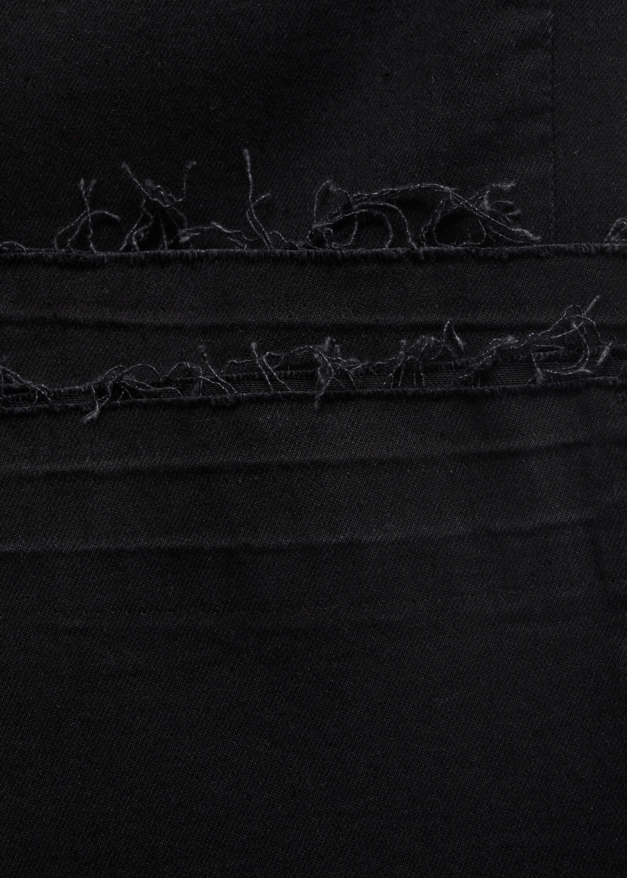 Low-waist flared jeans - Details of the article 0, Black. Ref: 17021193-00.