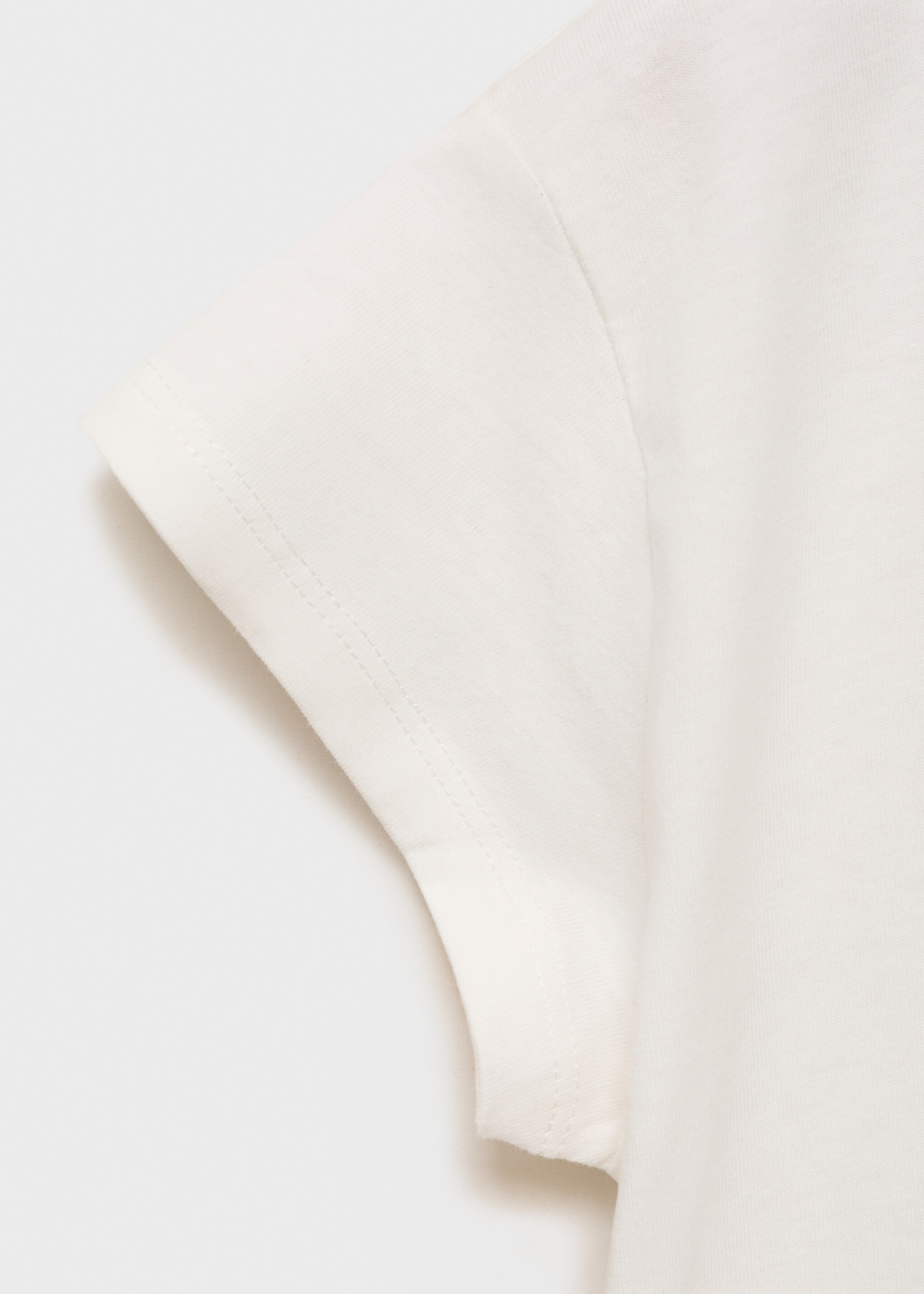 Bedrucktes Shirt mit Perlen - Detail des Artikels 0