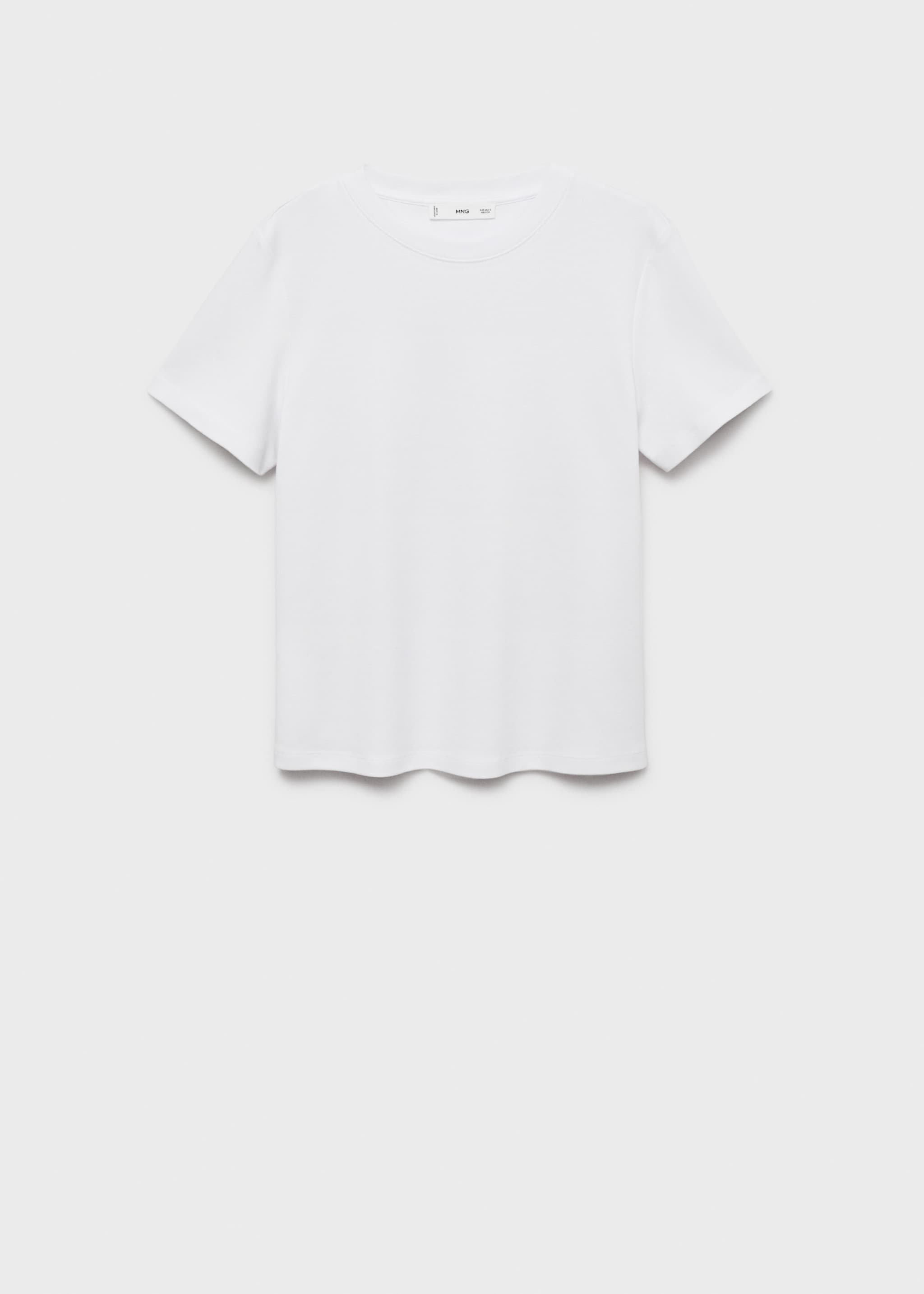 Cotton short-sleeved t-shirt - Article without model