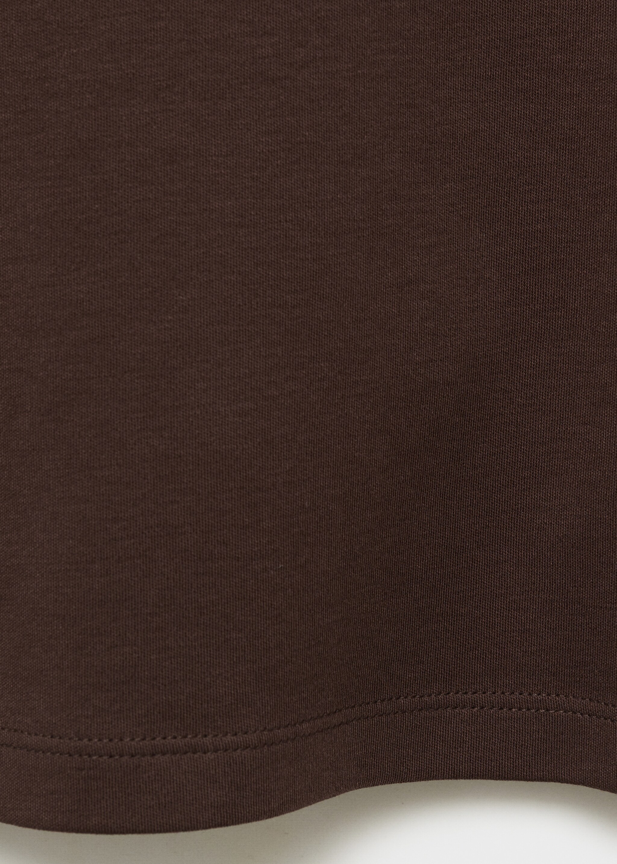 Cotton short-sleeved t-shirt - Details of the article 0
